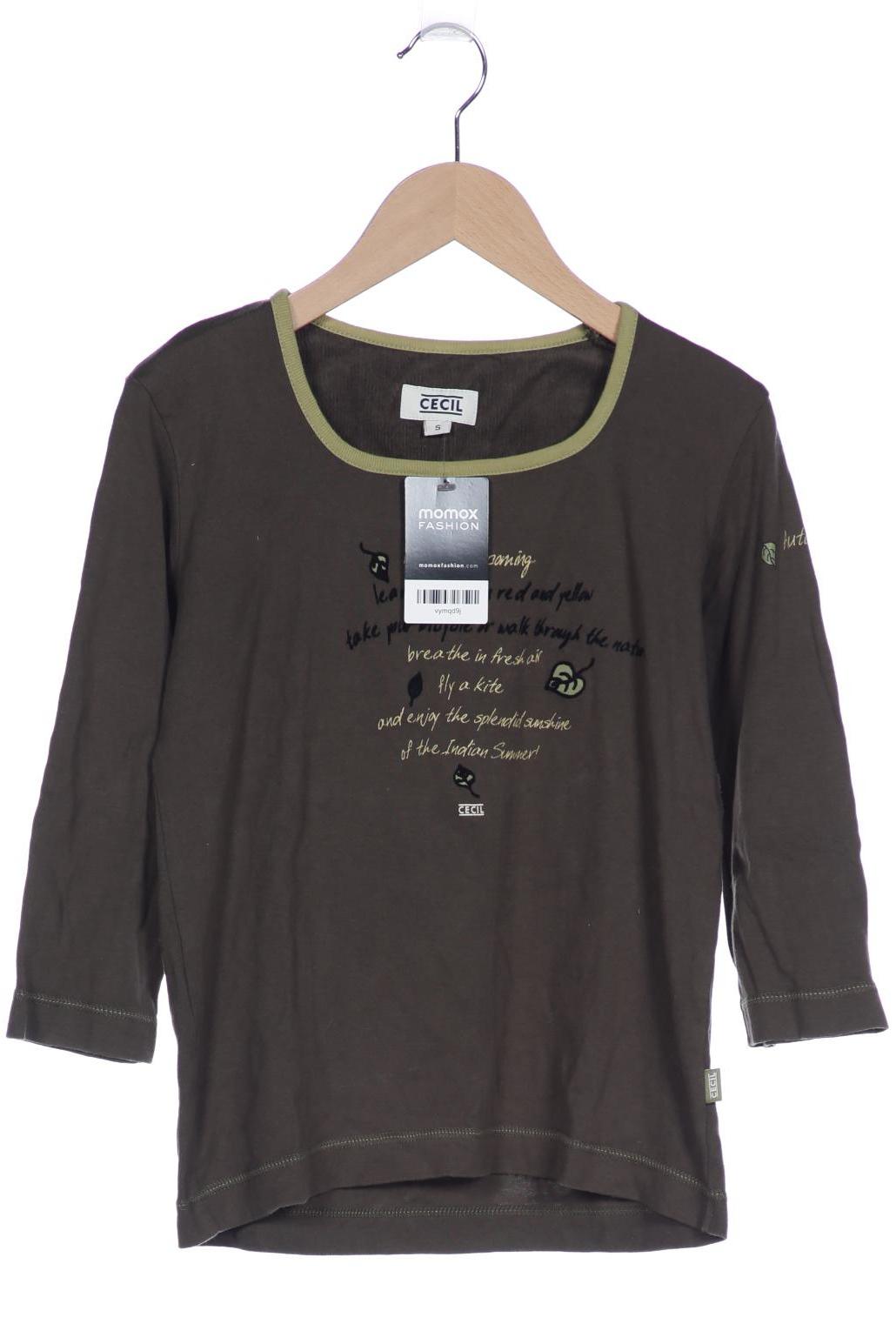 

CECIL Damen Langarmshirt, grün
