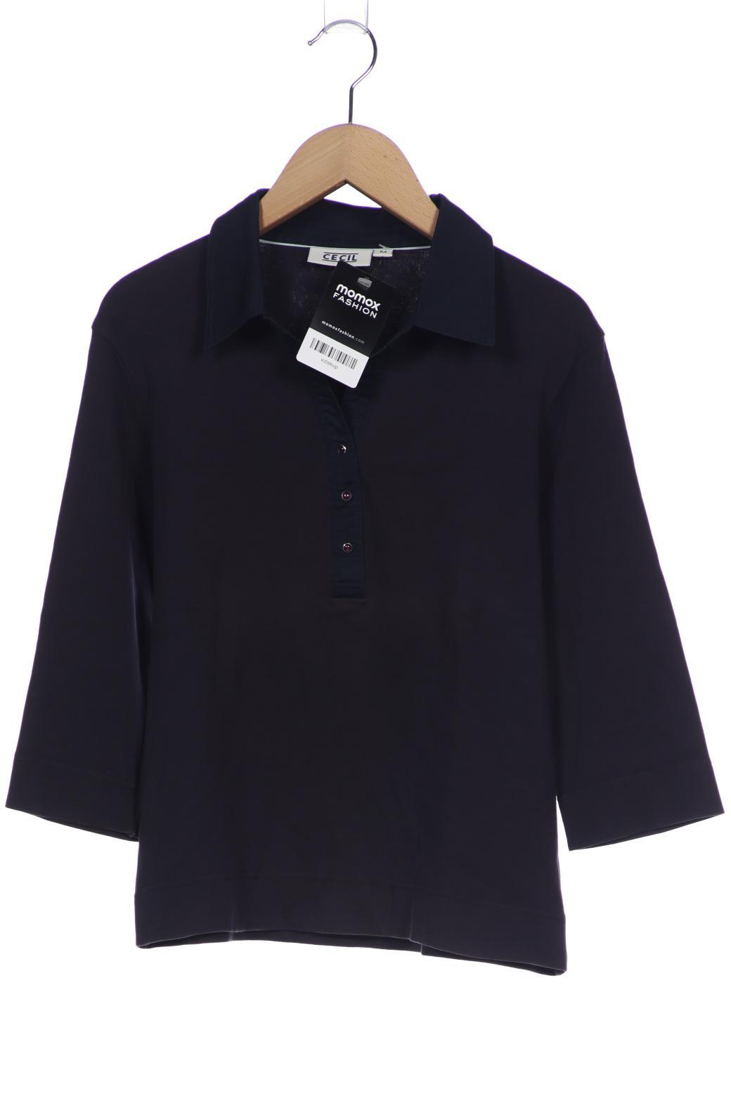 

Cecil Damen Langarmshirt, marineblau, Gr. 38