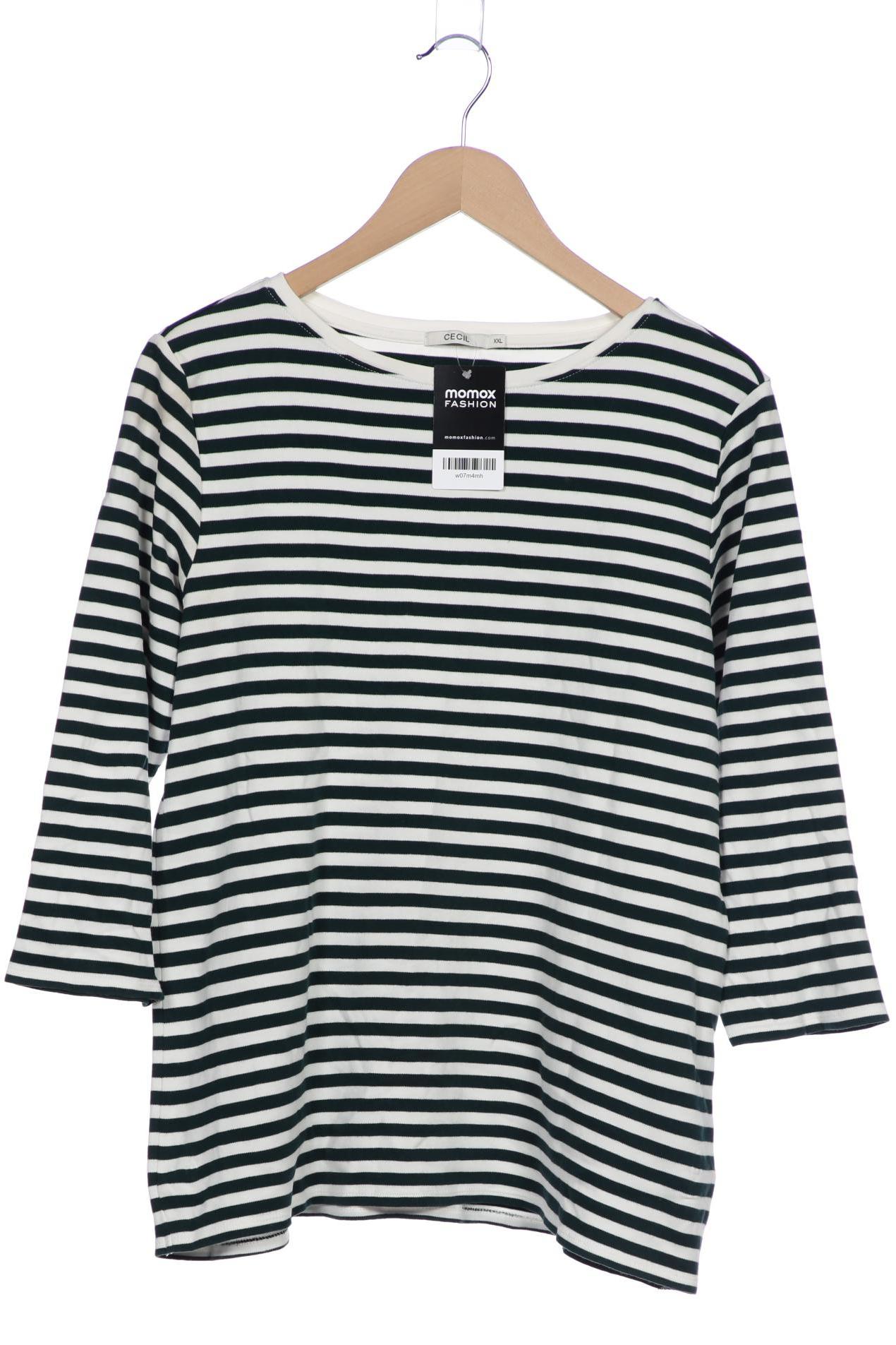 

Cecil Damen Langarmshirt, grün, Gr. 46