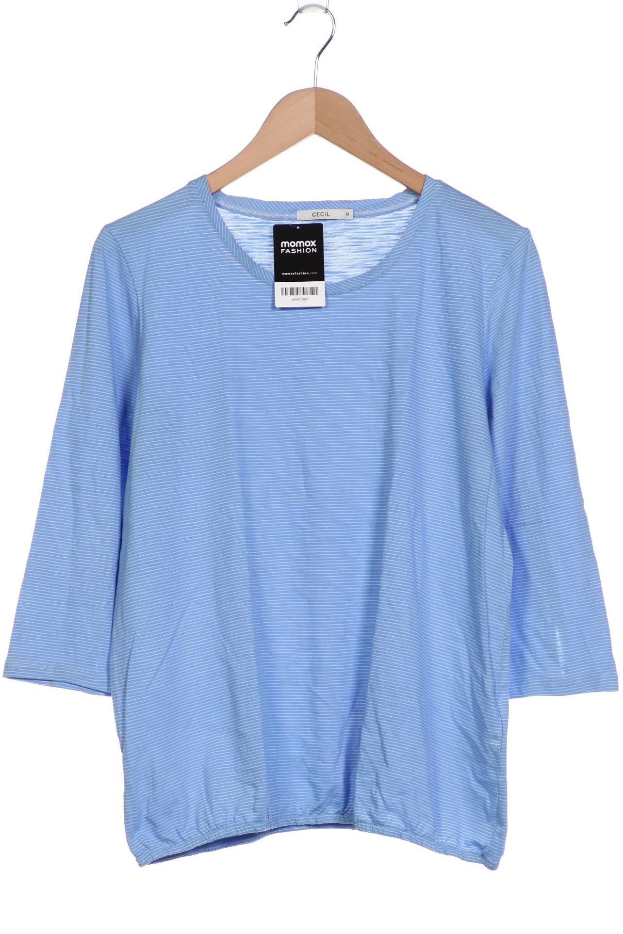 

Cecil Damen Langarmshirt, blau, Gr. 38