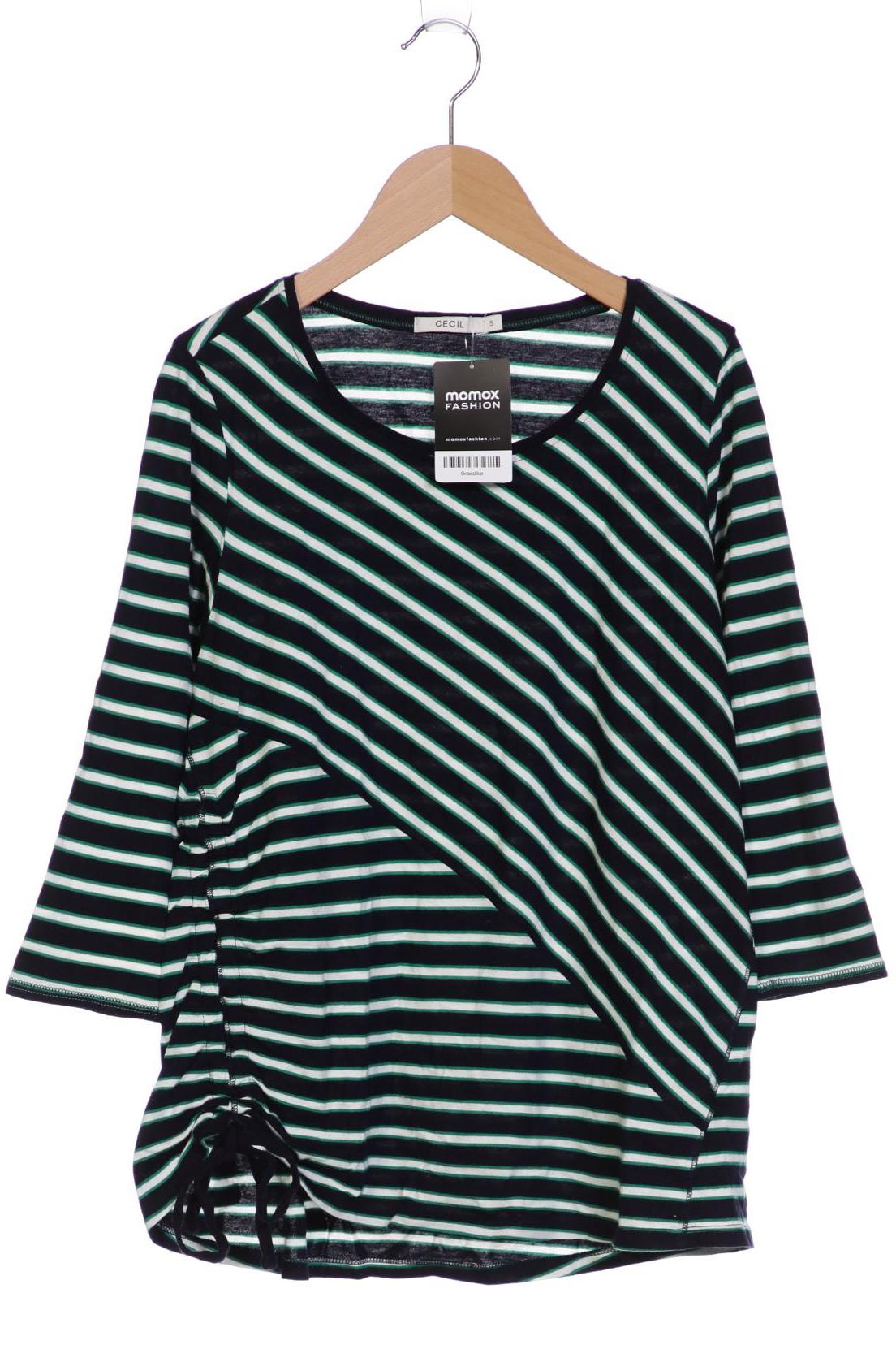 

Cecil Damen Langarmshirt, marineblau, Gr. 36
