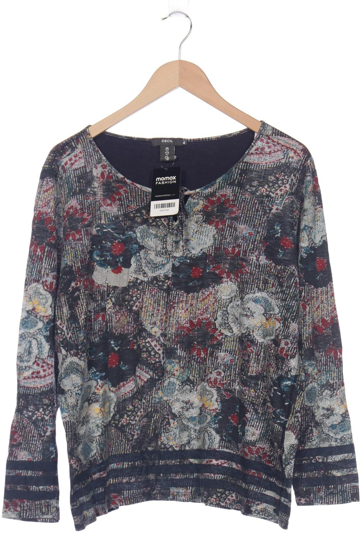 

Cecil Damen Langarmshirt, grau, Gr. 44