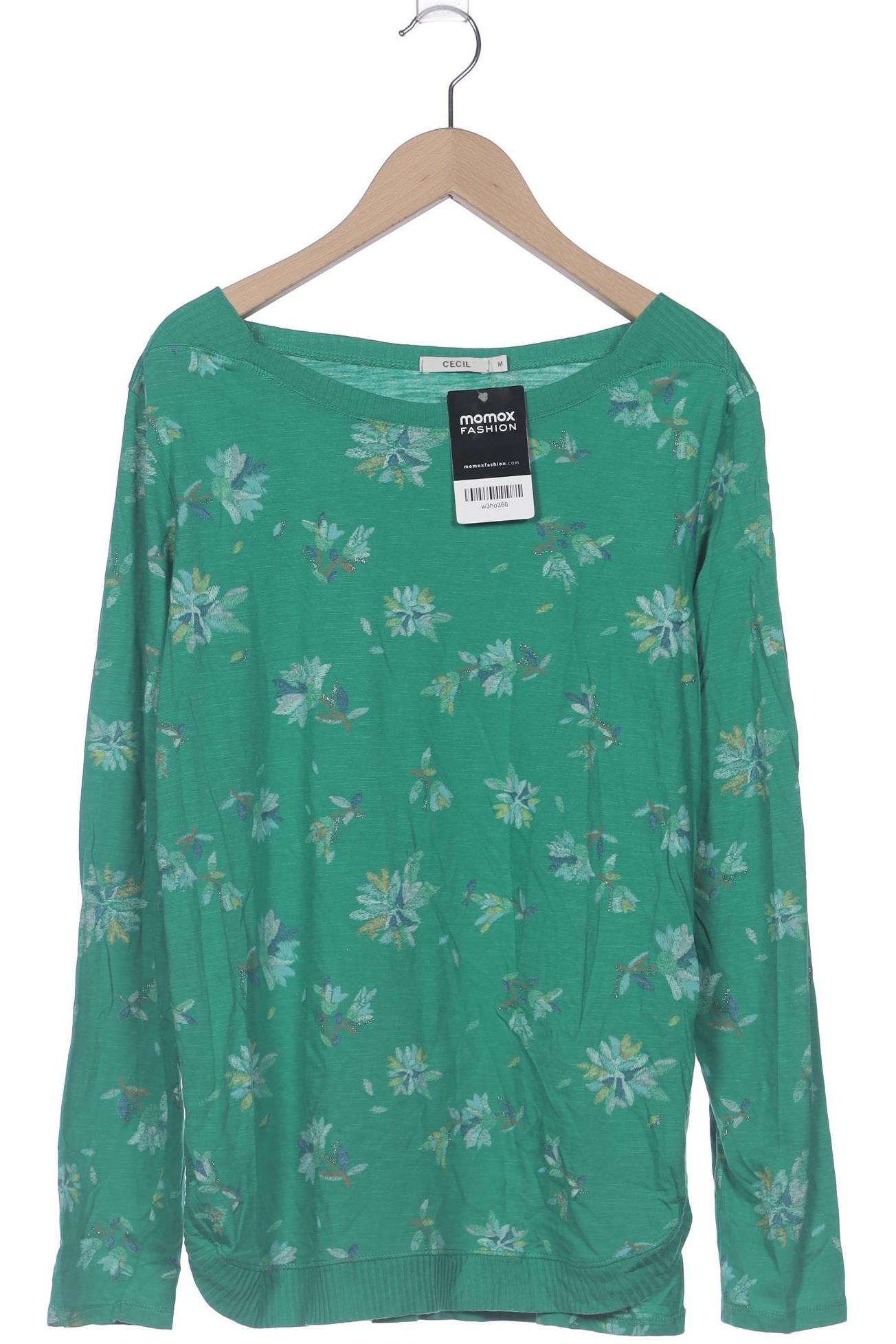 

Cecil Damen Langarmshirt, grün, Gr. 38