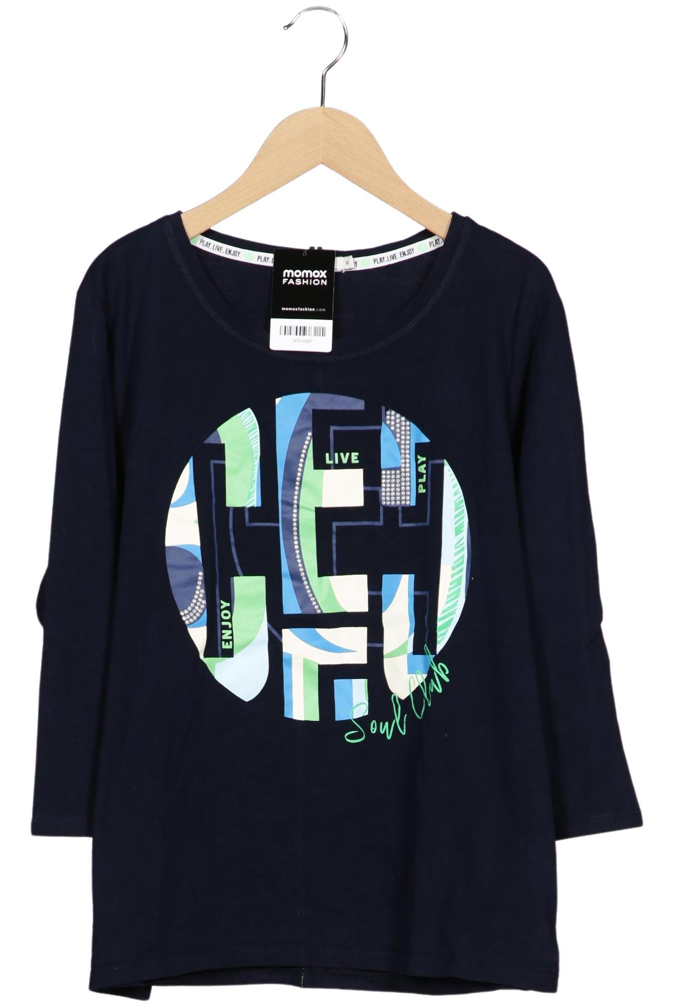 

Cecil Damen Langarmshirt, marineblau, Gr. 38