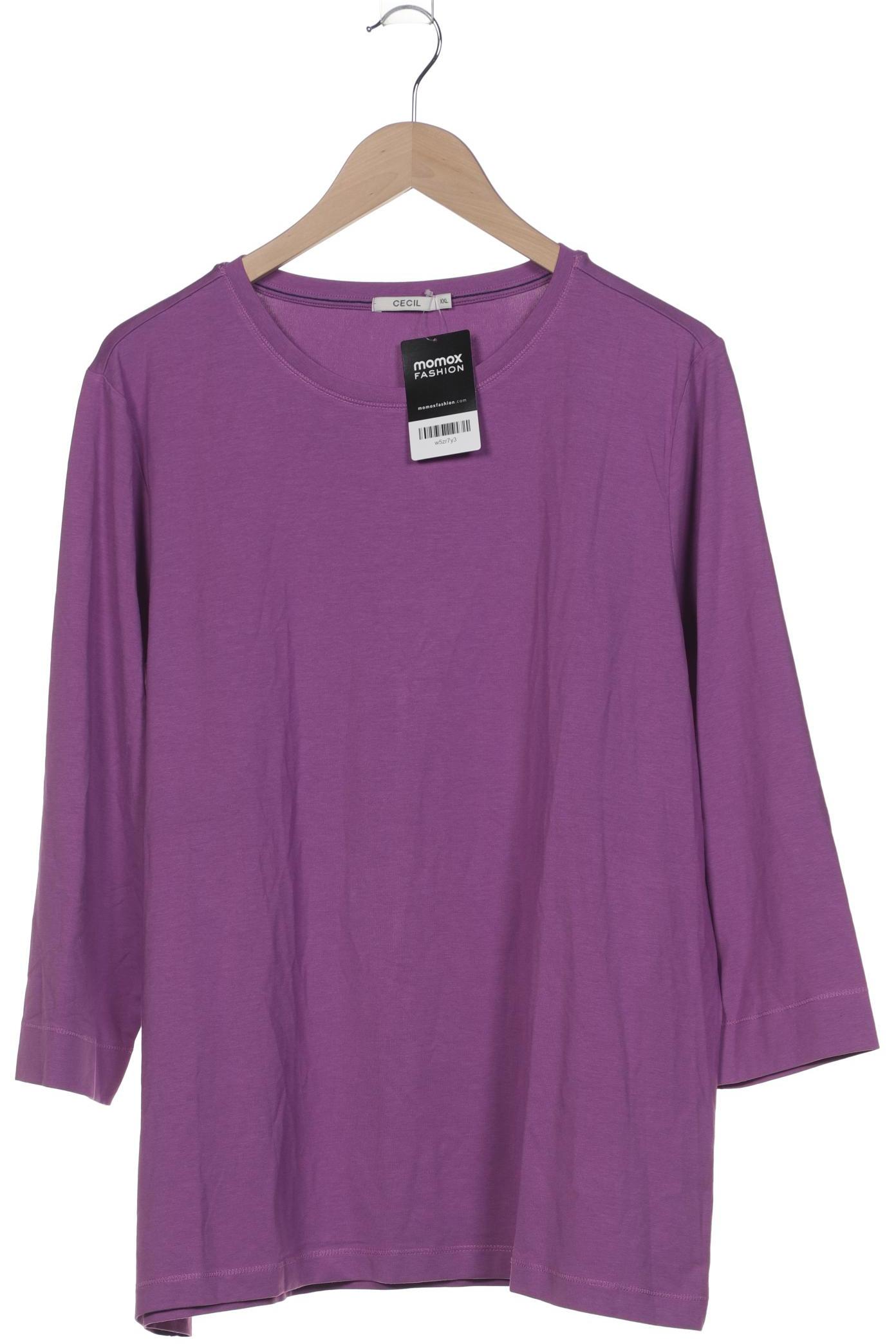 

Cecil Damen Langarmshirt, flieder, Gr. 46