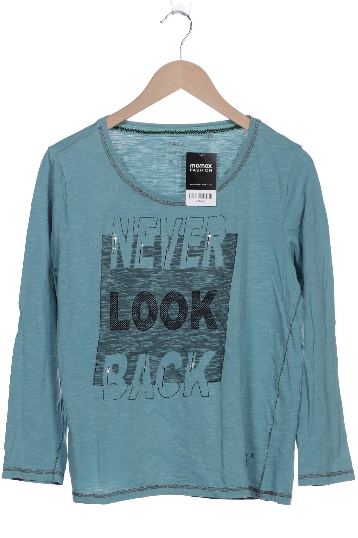 

CECIL Damen Langarmshirt, blau