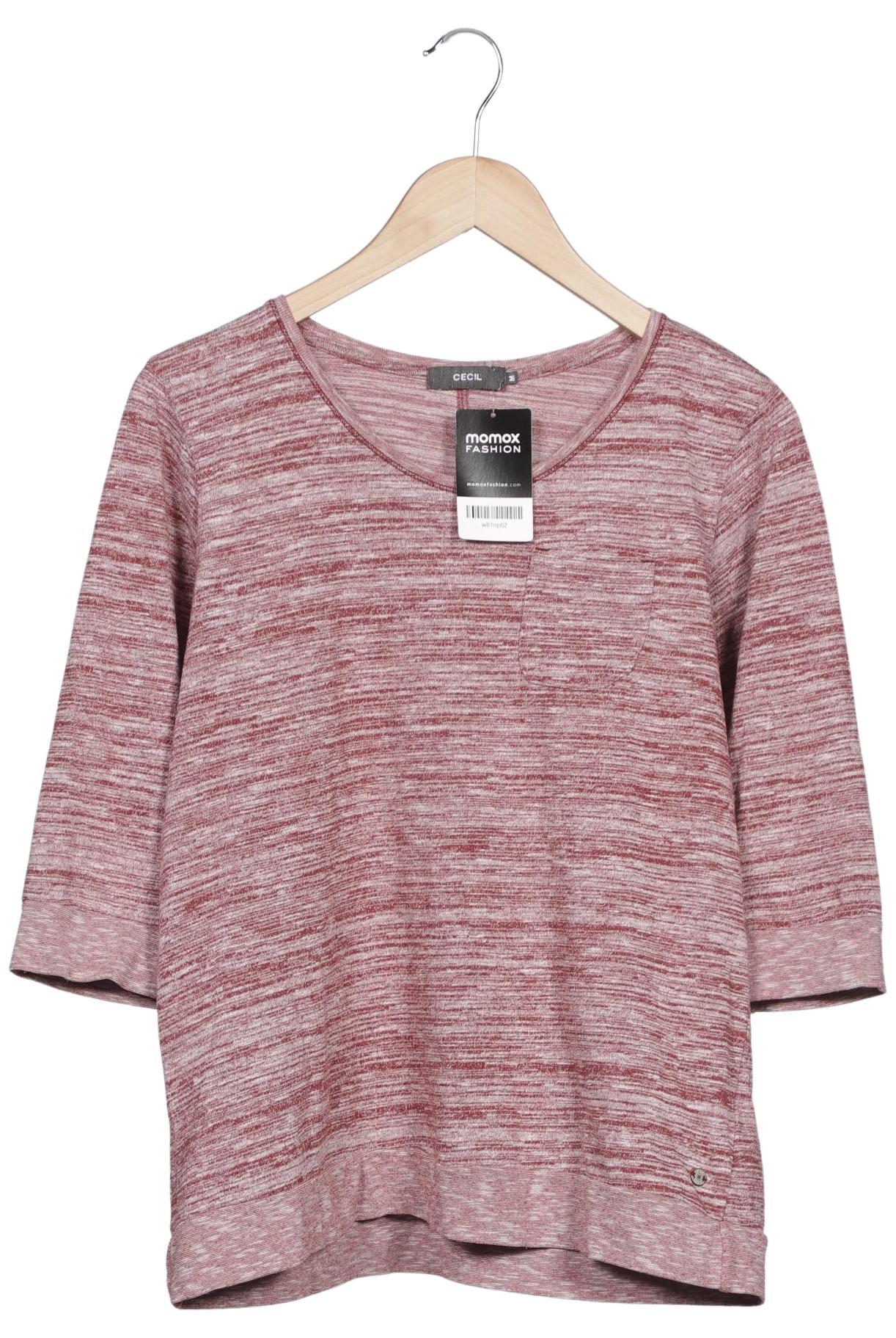 

Cecil Damen Langarmshirt, bordeaux, Gr. 38