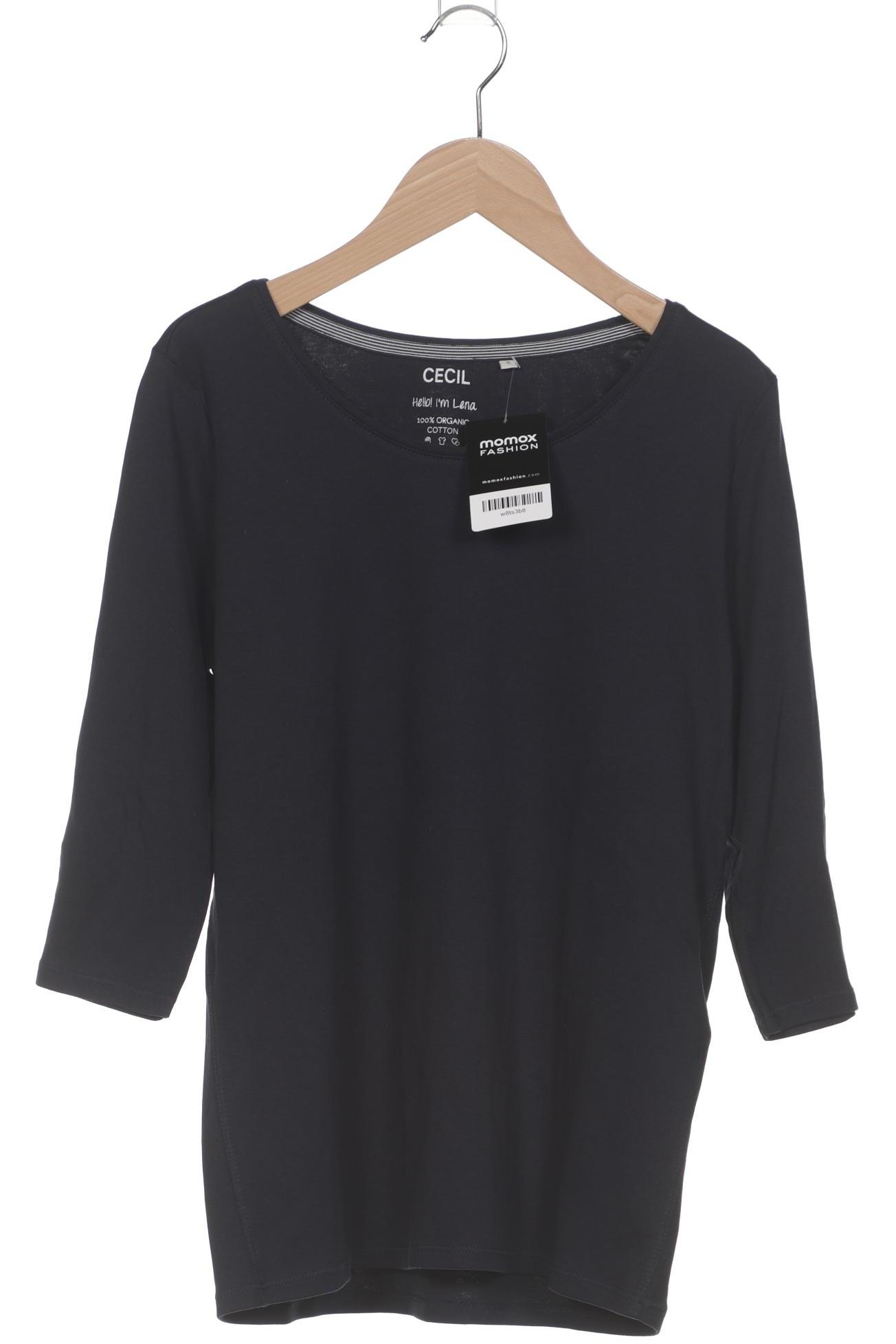 

Cecil Damen Langarmshirt, marineblau, Gr. 36