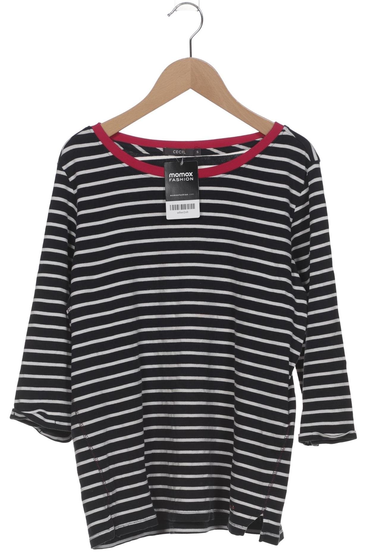 

Cecil Damen Langarmshirt, schwarz, Gr. 36