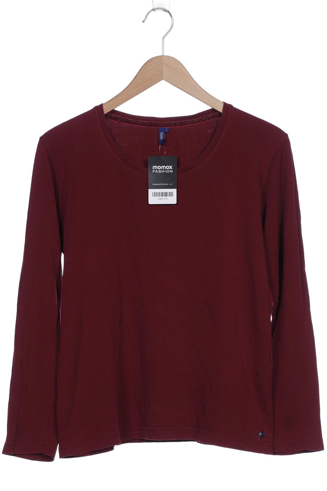 

CECIL Damen Langarmshirt, bordeaux