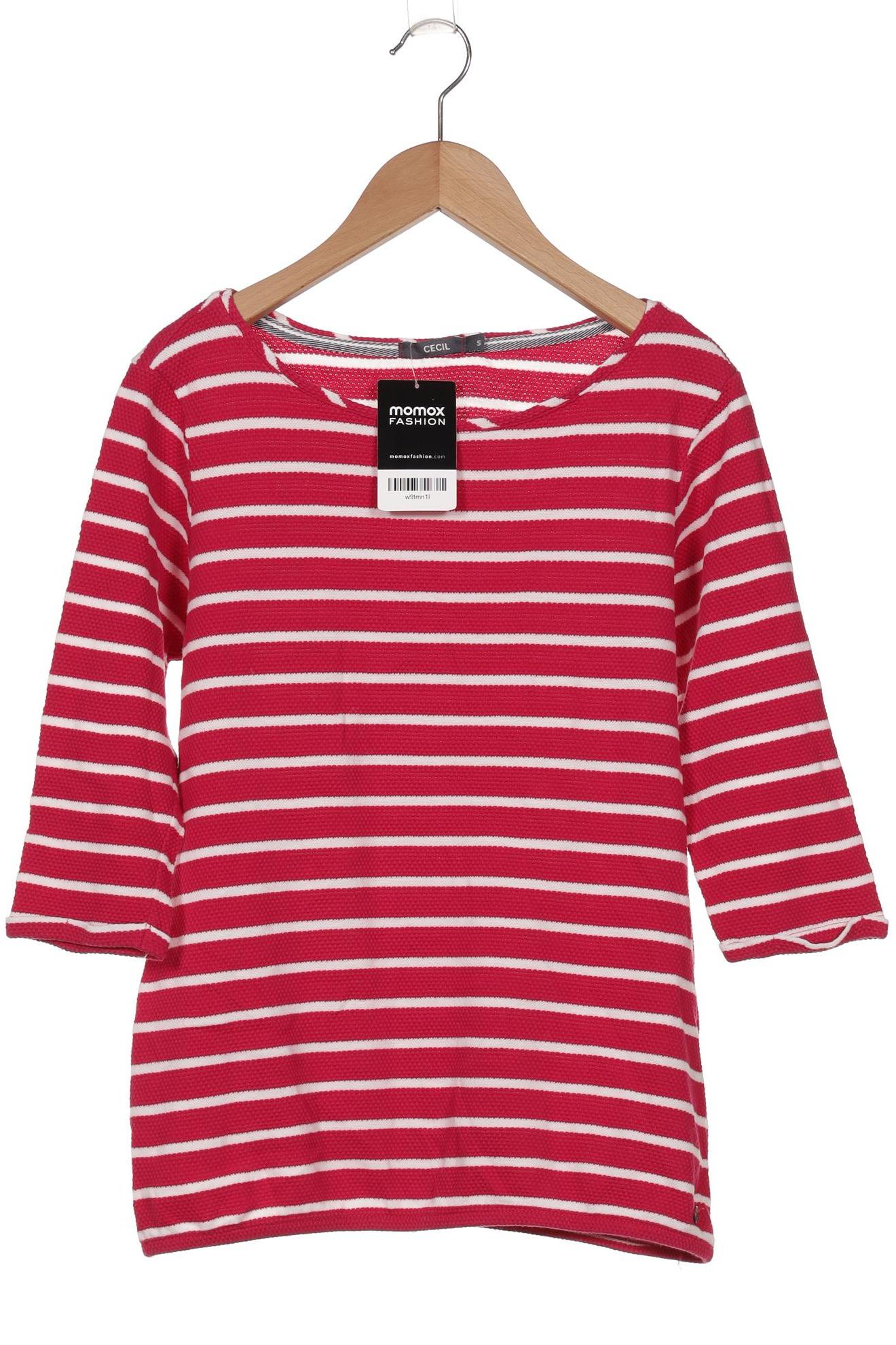 

Cecil Damen Langarmshirt, pink, Gr. 36