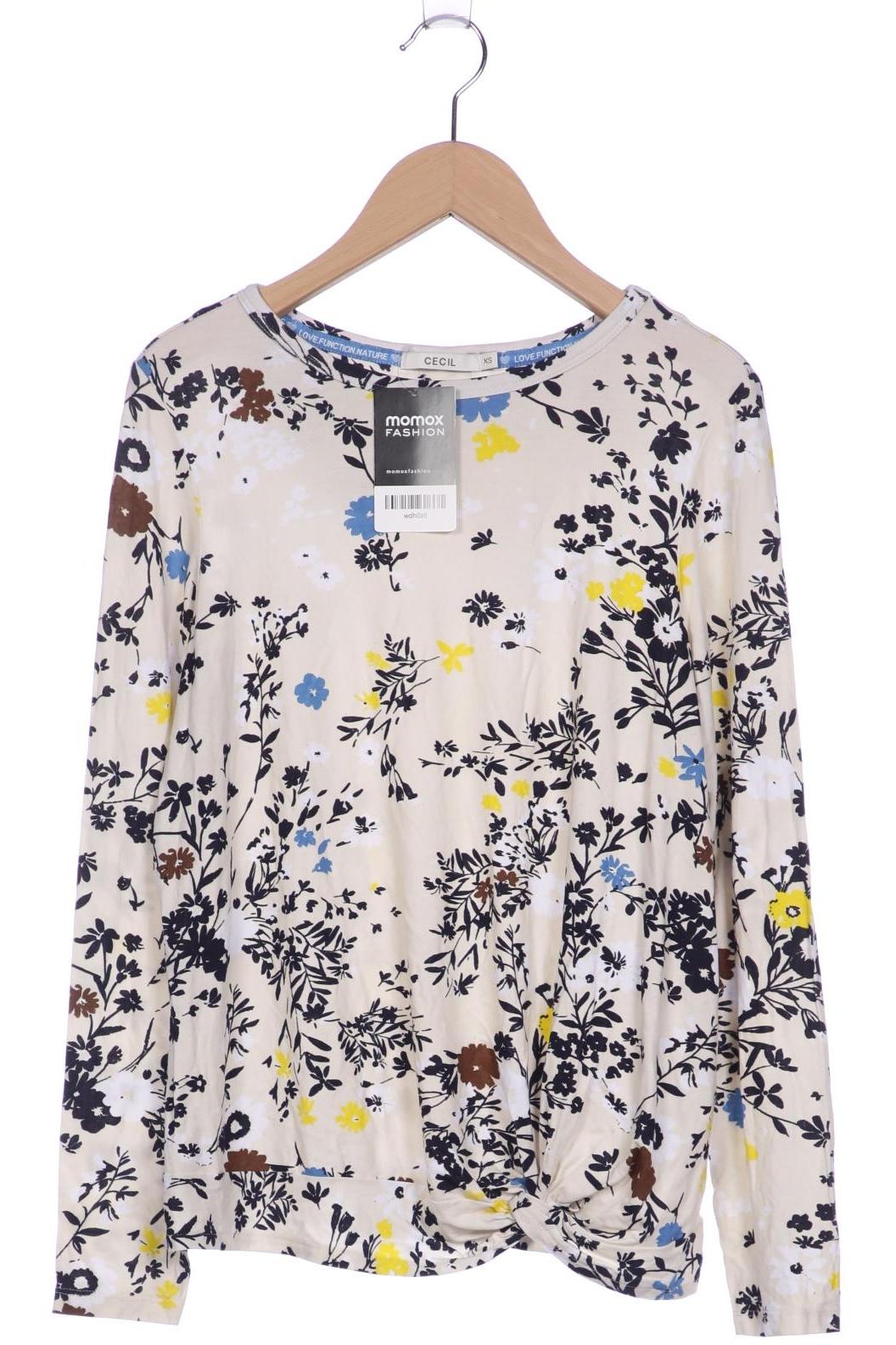 

Cecil Damen Langarmshirt, mehrfarbig, Gr. 34