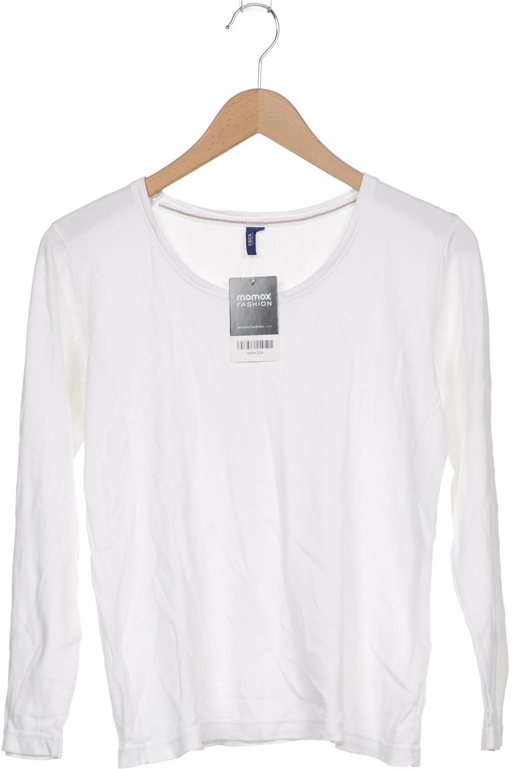 

CECIL Damen Langarmshirt, weiß