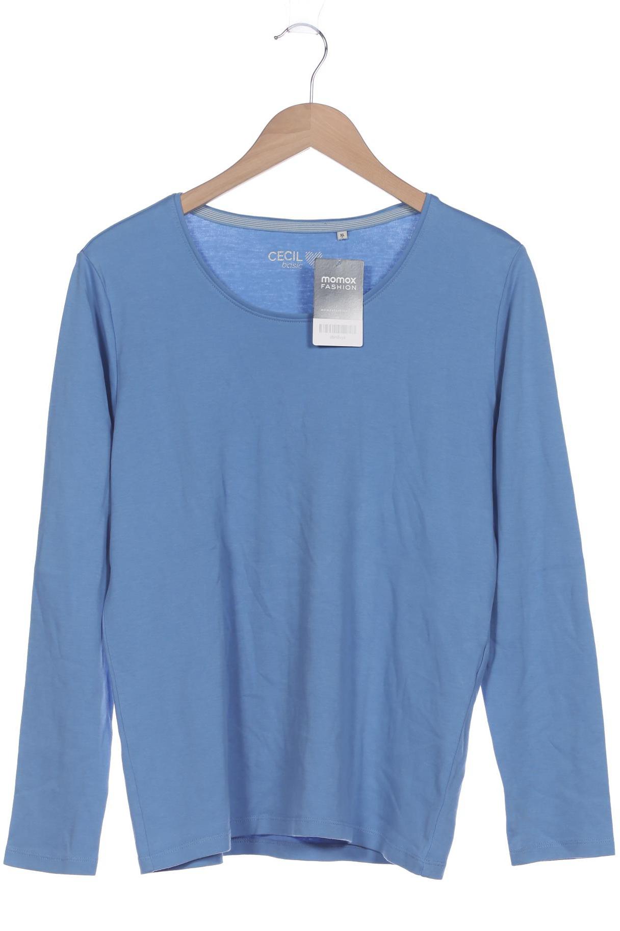 

CECIL Damen Langarmshirt, blau