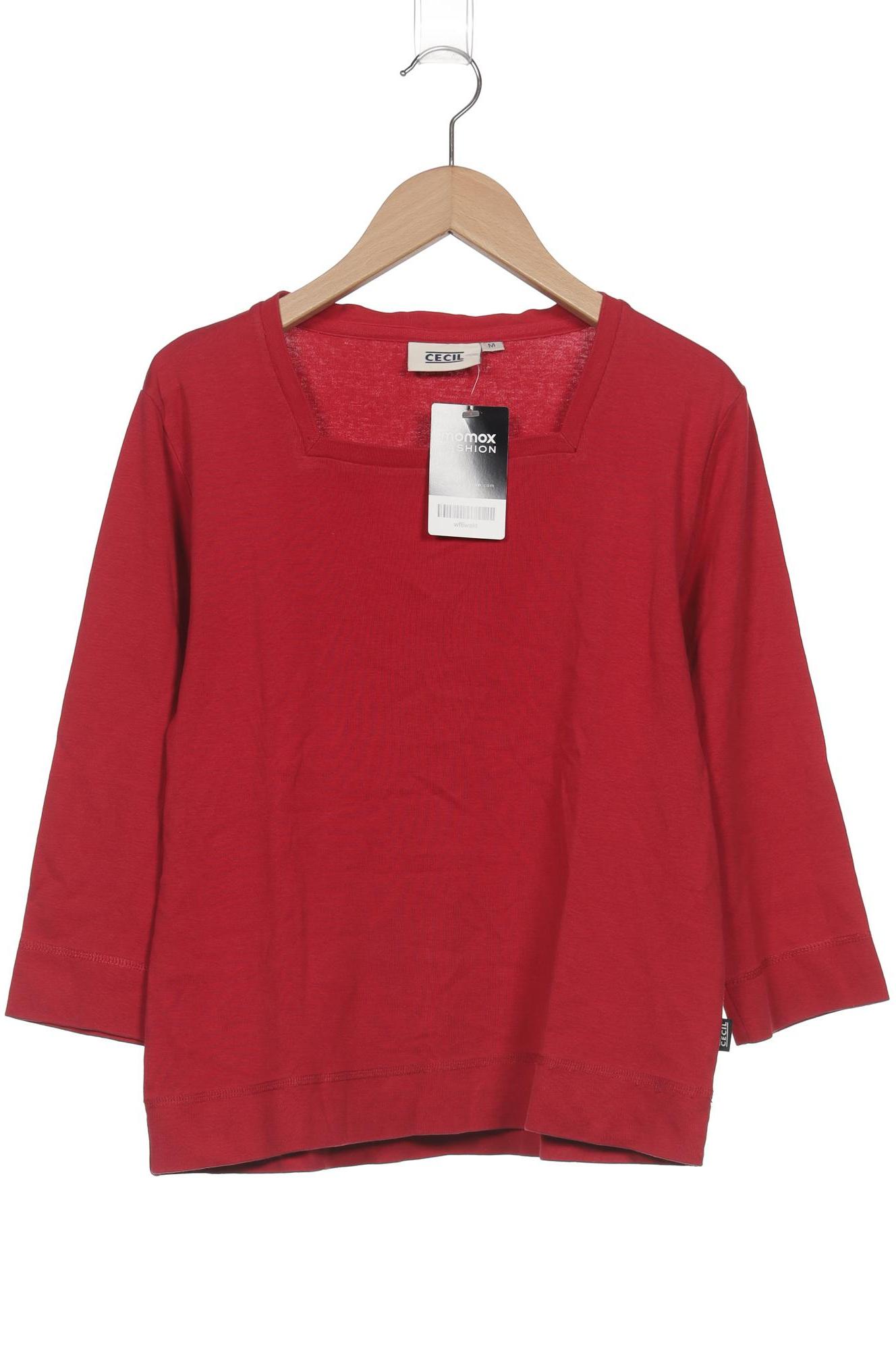 

Cecil Damen Langarmshirt, rot, Gr. 38