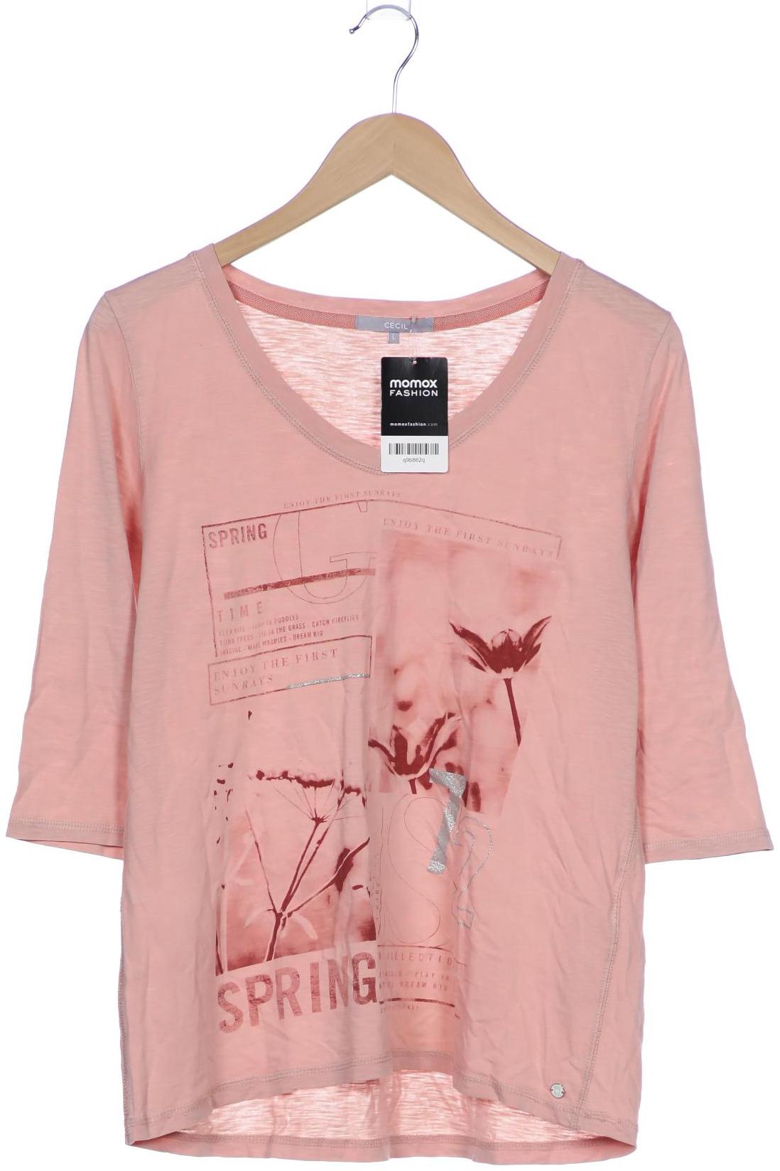 

Cecil Damen Langarmshirt, pink, Gr. 42