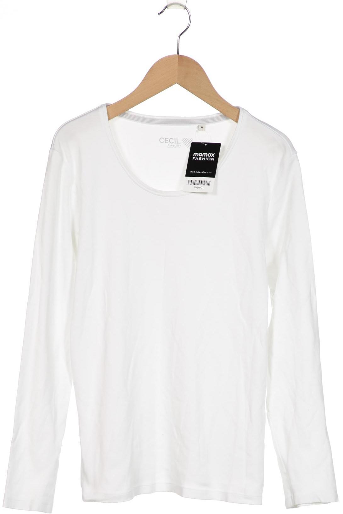 

CECIL Damen Langarmshirt, weiß