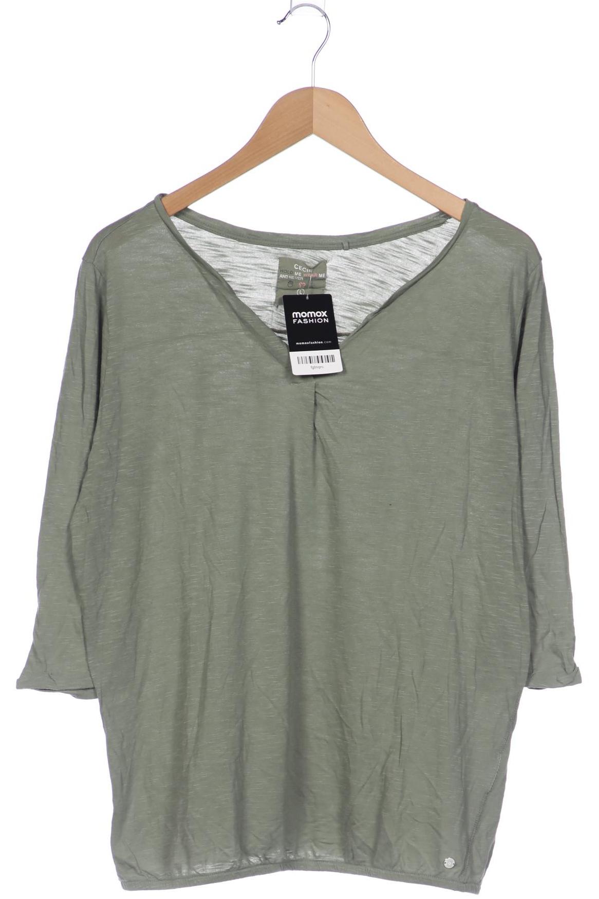 

Cecil Damen Langarmshirt, grün, Gr. 42