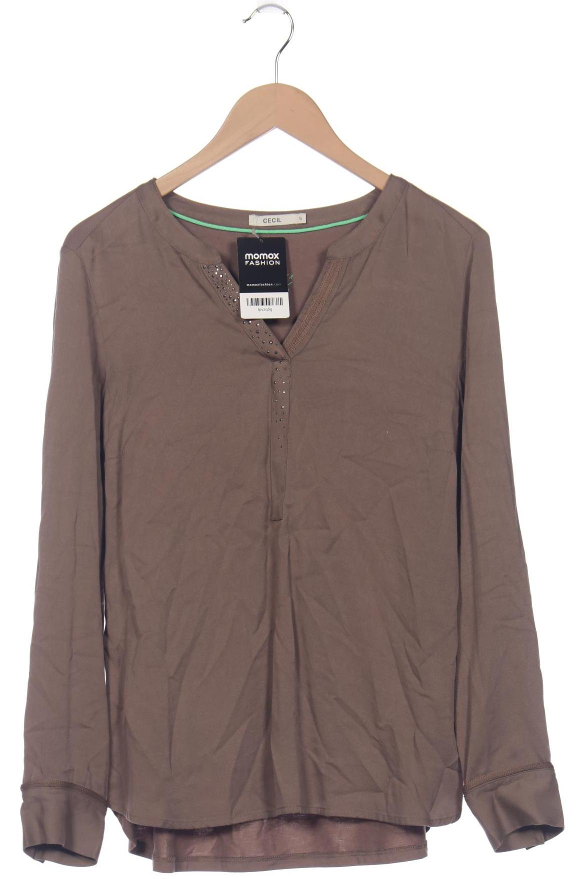 

Cecil Damen Langarmshirt, braun, Gr. 36