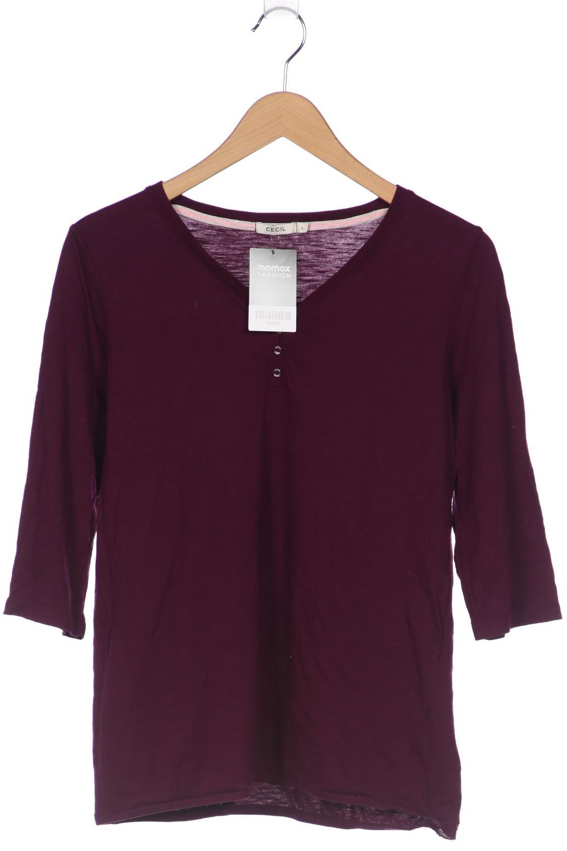 

CECIL Damen Langarmshirt, bordeaux