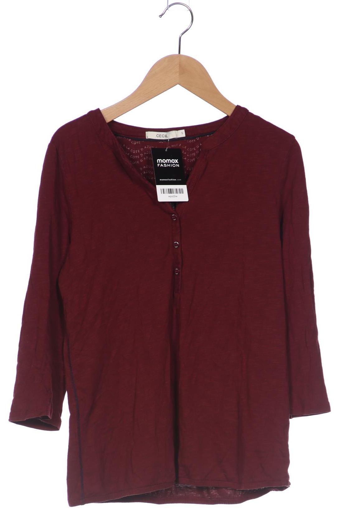 

CECIL Damen Langarmshirt, bordeaux