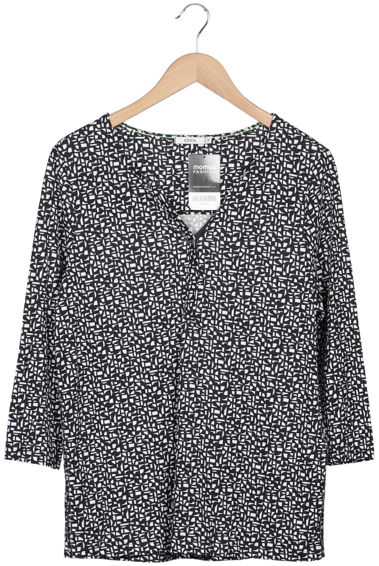

Cecil Damen Langarmshirt, marineblau, Gr. 38