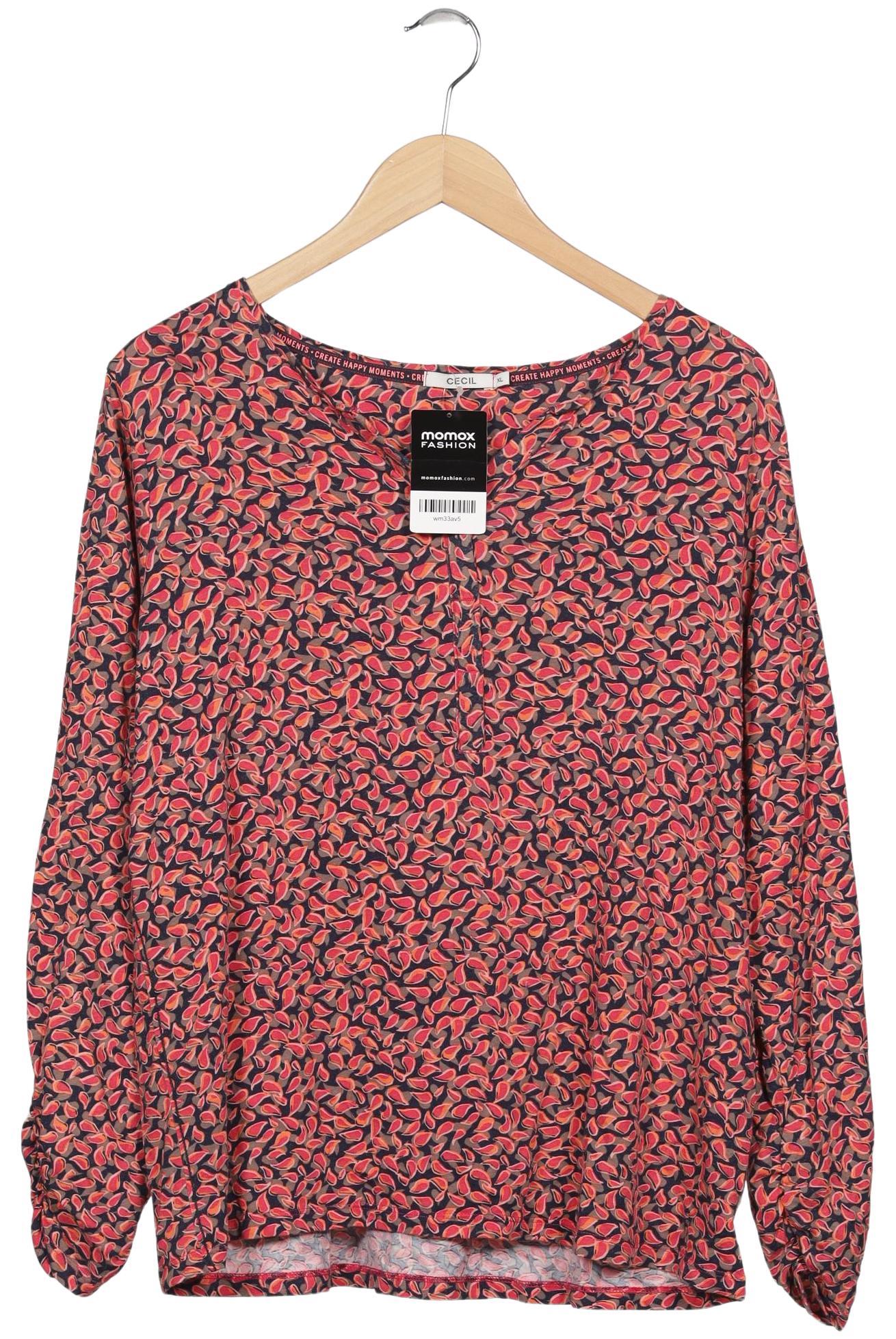 

Cecil Damen Langarmshirt, rot, Gr. 44