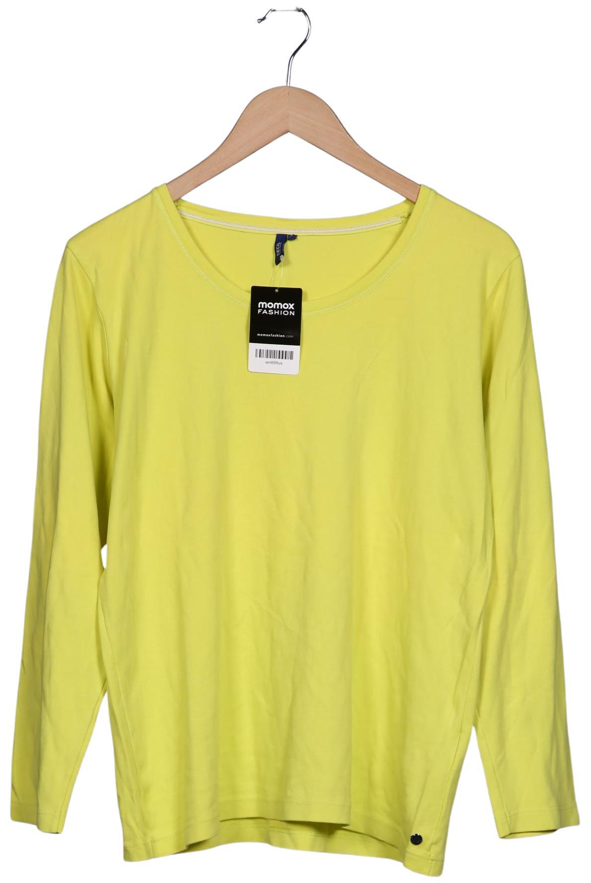 

Cecil Damen Langarmshirt, gelb, Gr. 46