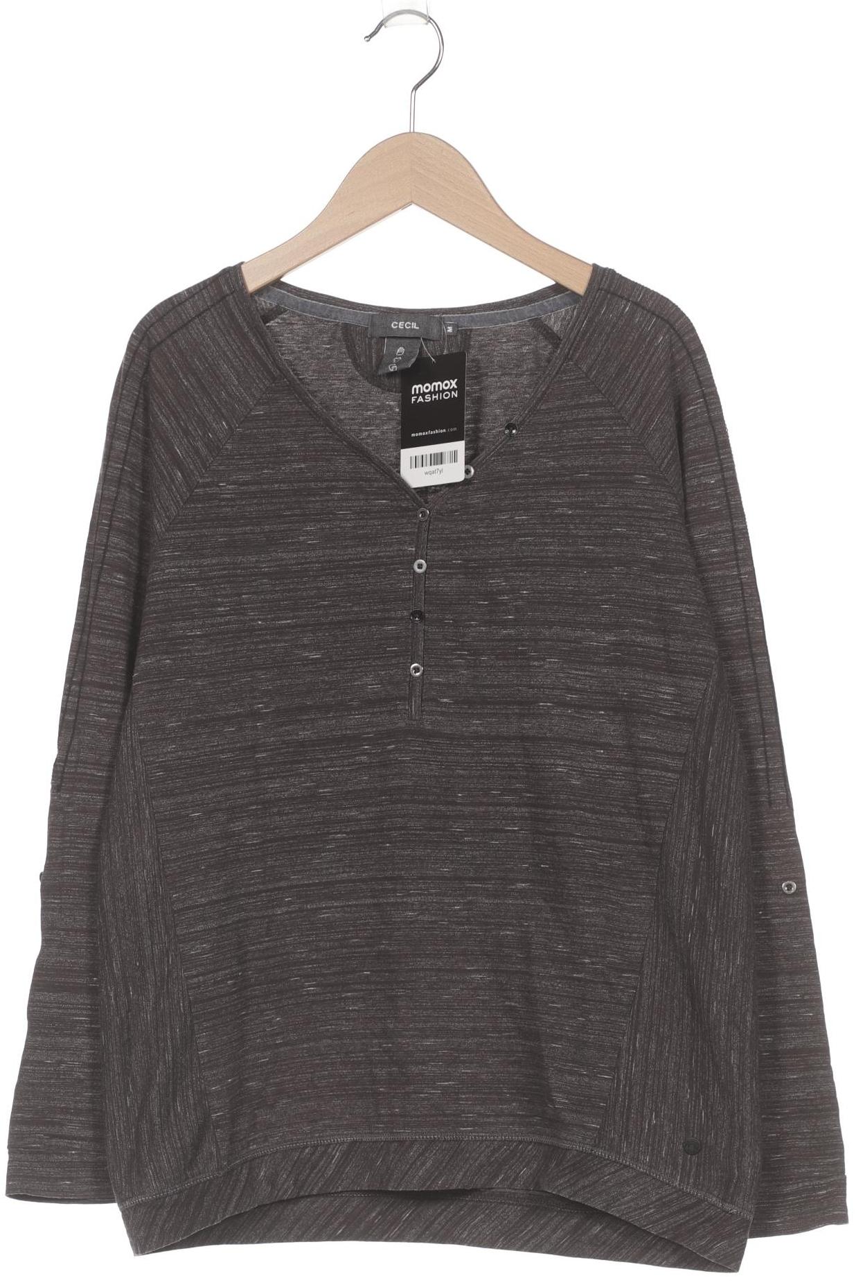 

Cecil Damen Langarmshirt, grau, Gr. 38