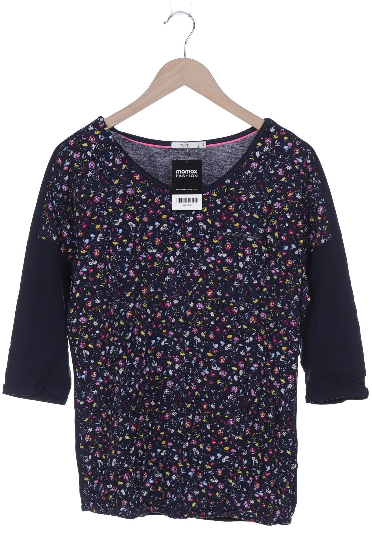 

Cecil Damen Langarmshirt, marineblau, Gr. 38