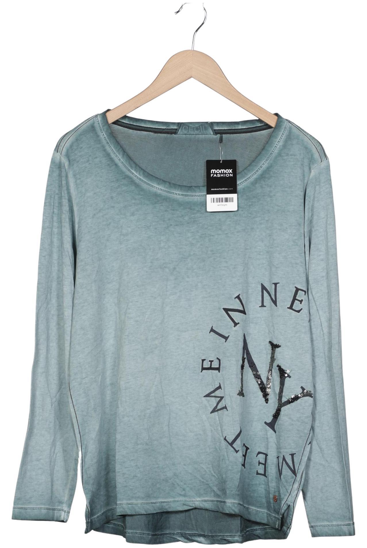 

Cecil Damen Langarmshirt, hellblau, Gr. 42