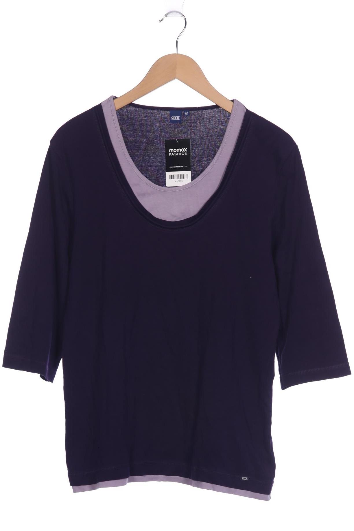 

Cecil Damen Langarmshirt, flieder, Gr. 46