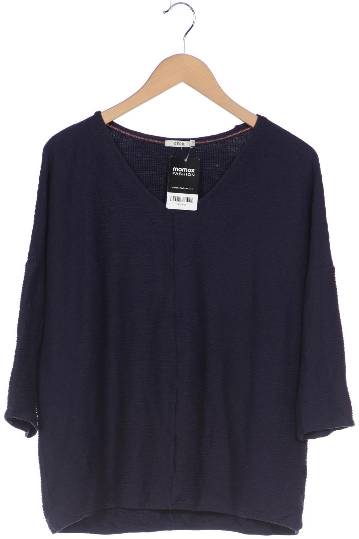 

Cecil Damen Langarmshirt, marineblau, Gr. 44
