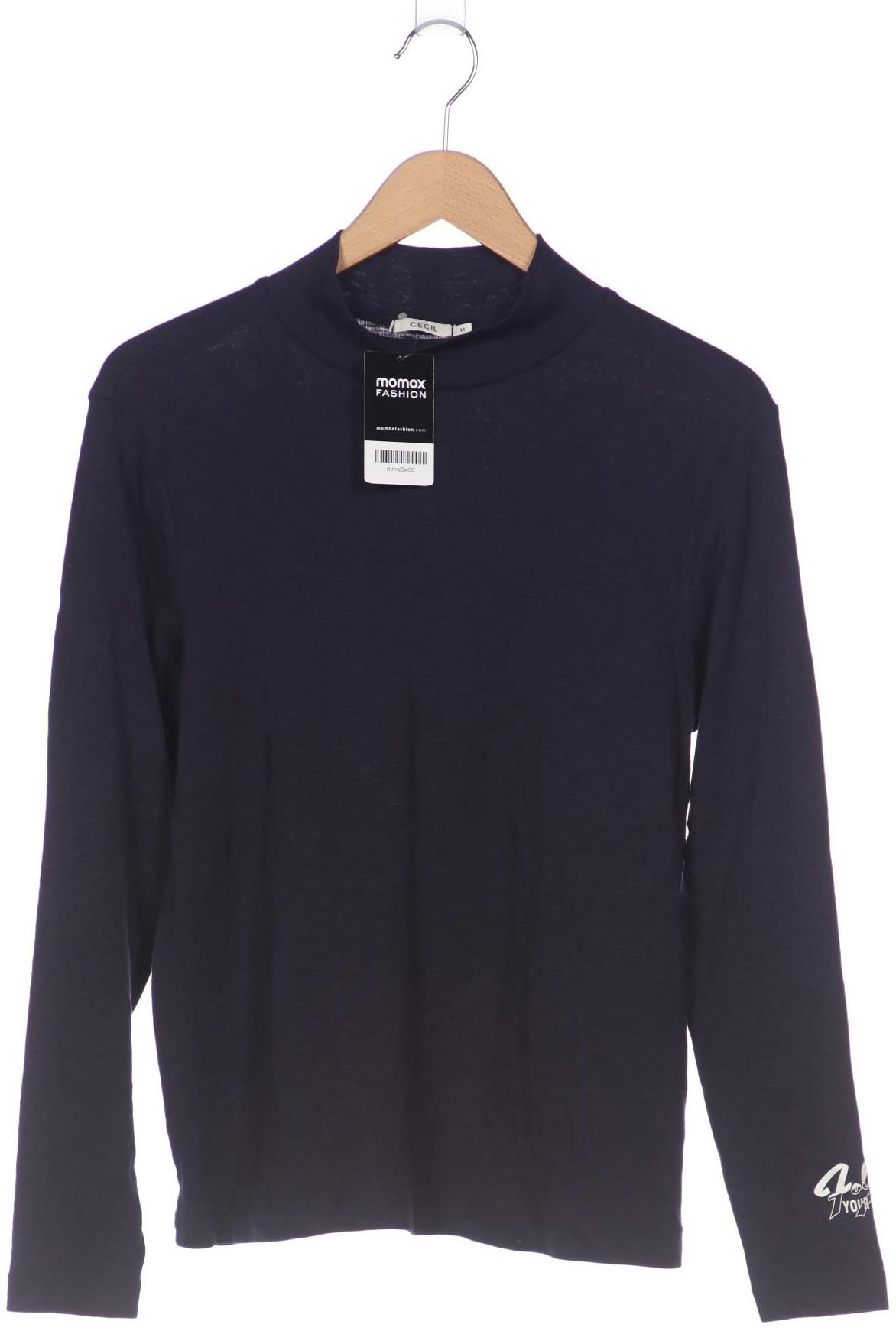 

Cecil Damen Langarmshirt, marineblau, Gr. 38