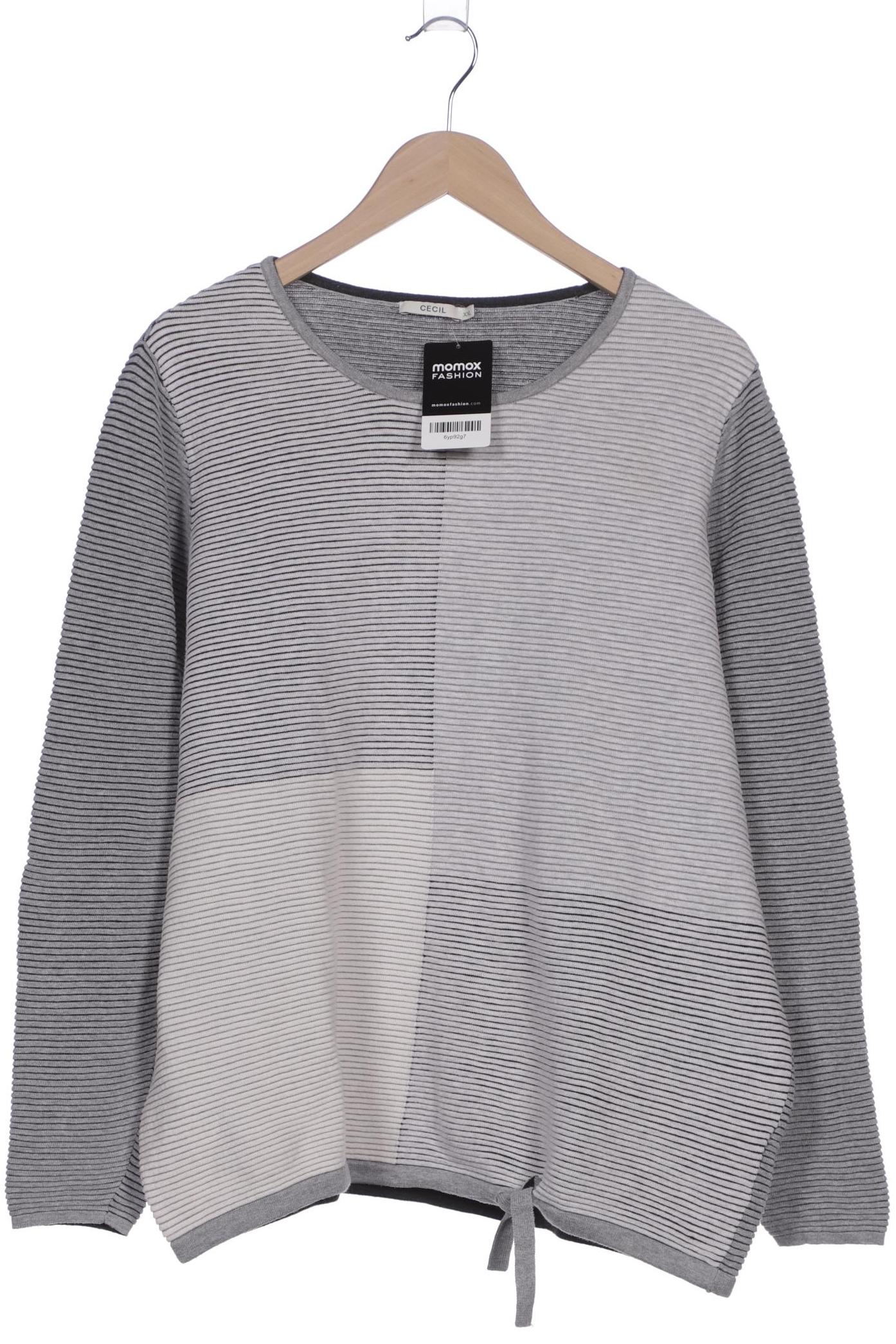 

Cecil Damen Langarmshirt, grau, Gr. 46