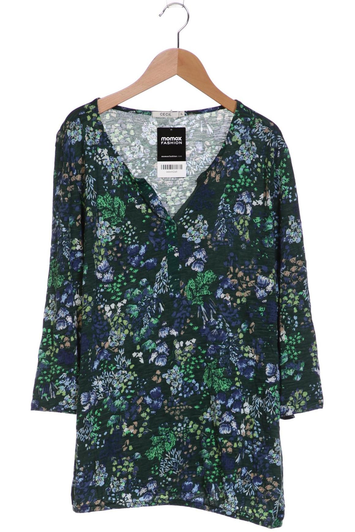 

Cecil Damen Langarmshirt, grün, Gr. 44