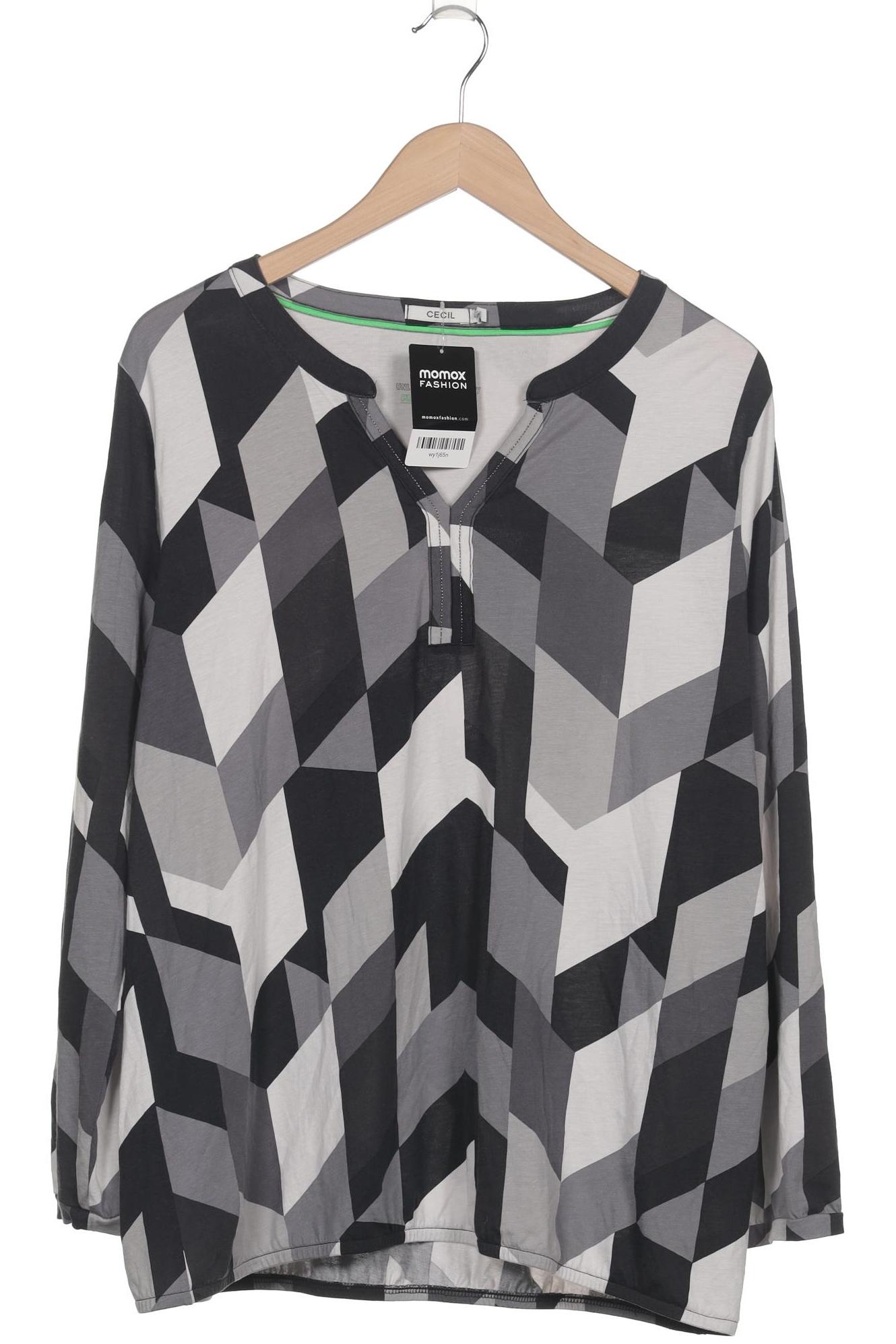 

Cecil Damen Langarmshirt, grau, Gr. 44