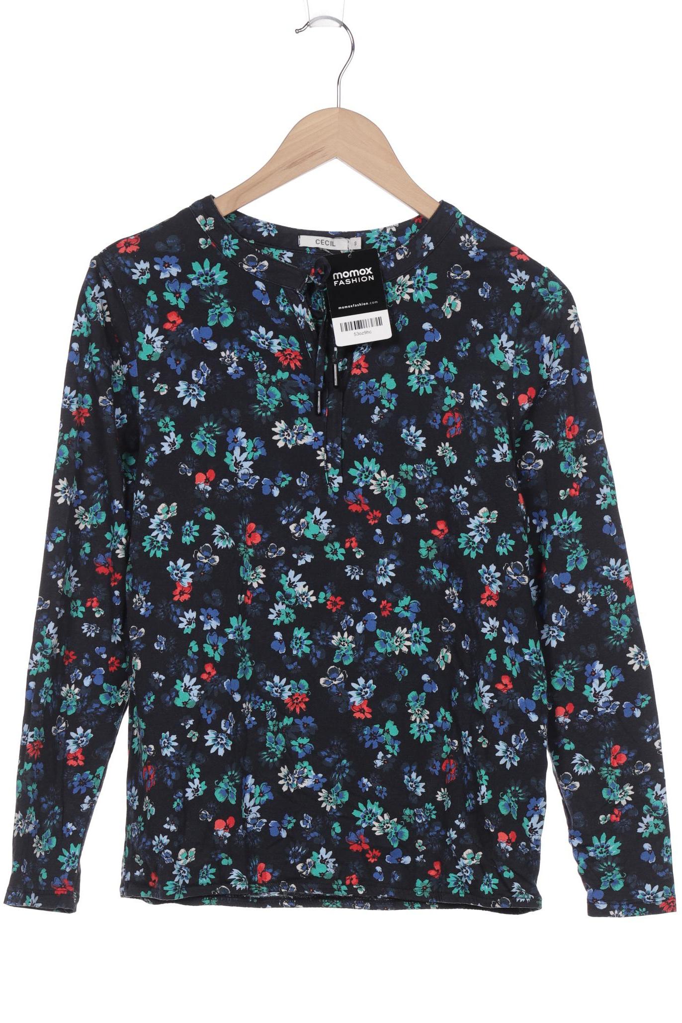 

CECIL Damen Langarmshirt, marineblau