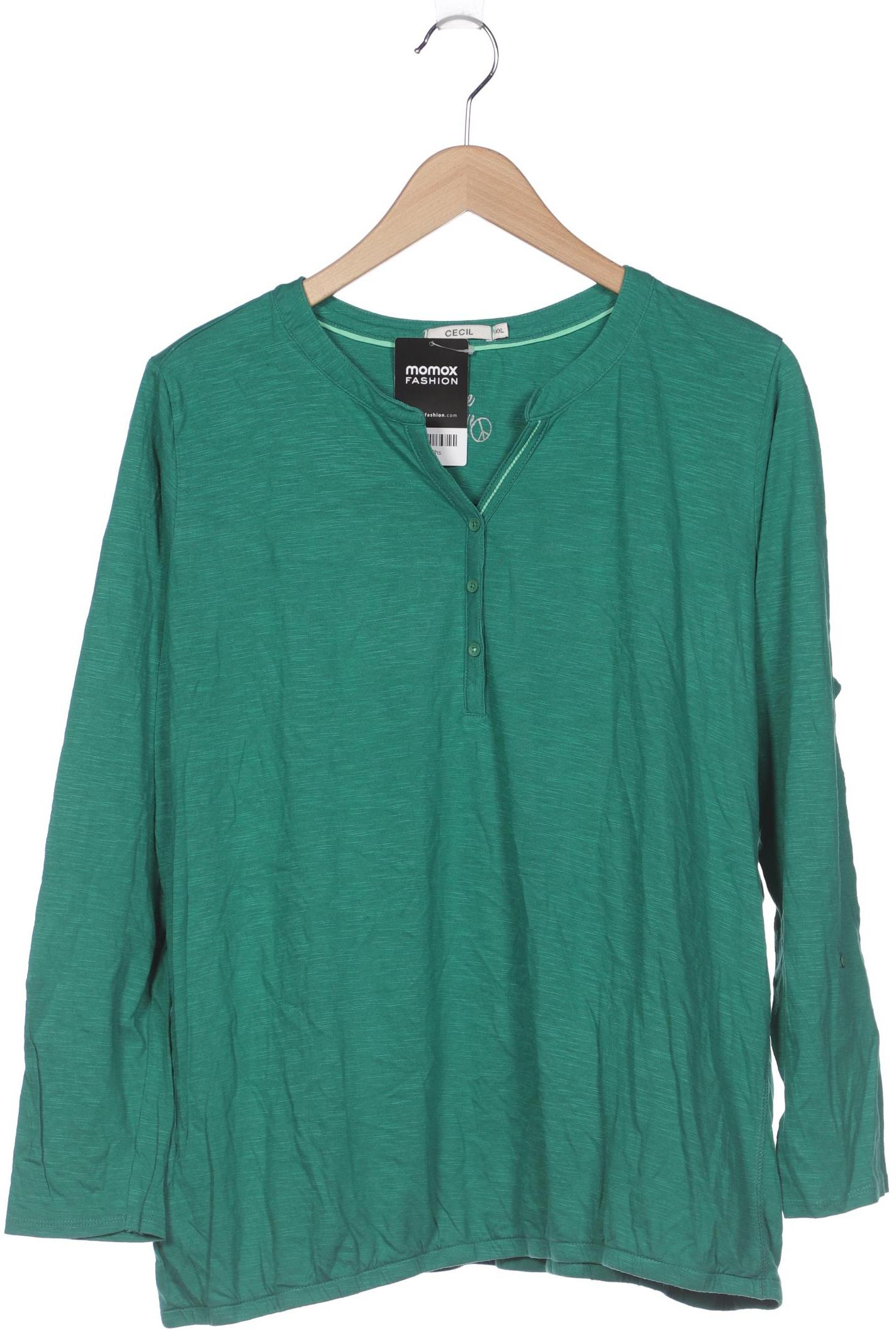 

CECIL Damen Langarmshirt, grün