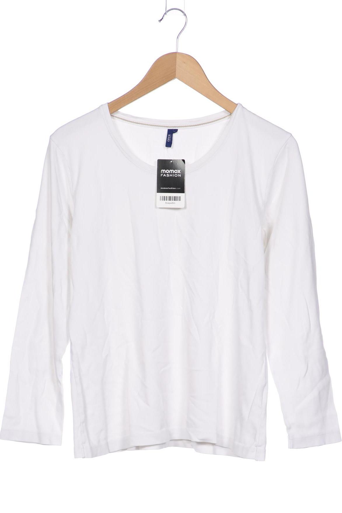 

CECIL Damen Langarmshirt, weiß