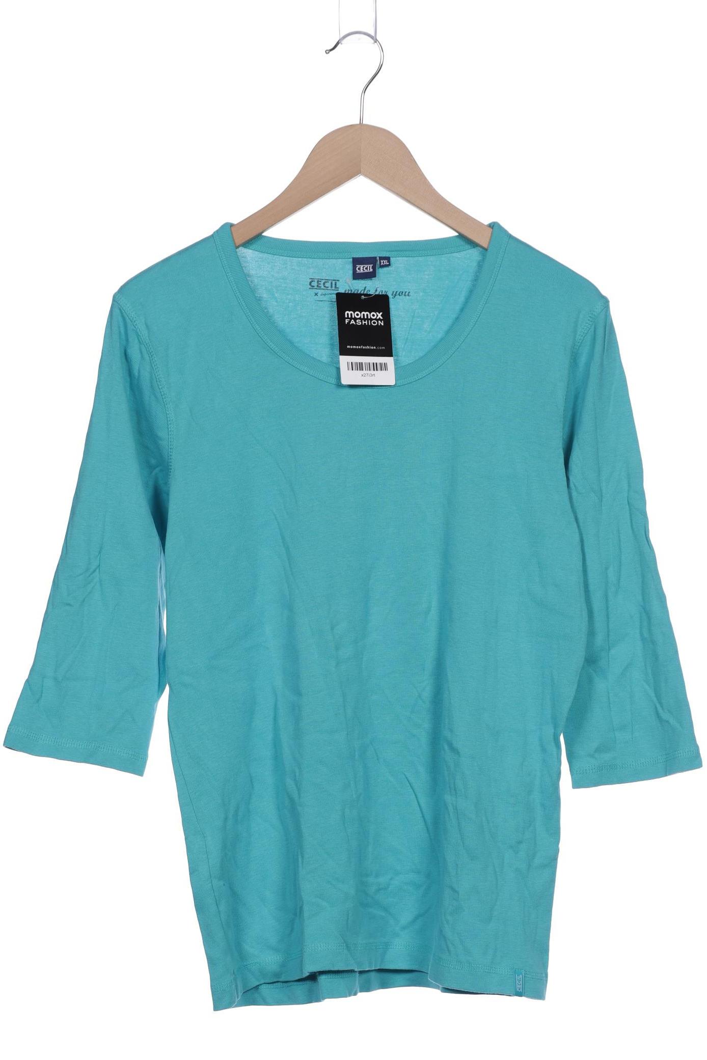 

Cecil Damen Langarmshirt, blau, Gr. 46
