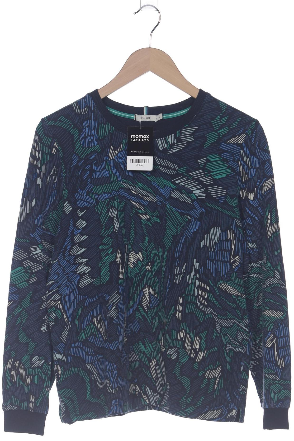 

Cecil Damen Langarmshirt, blau, Gr. 38