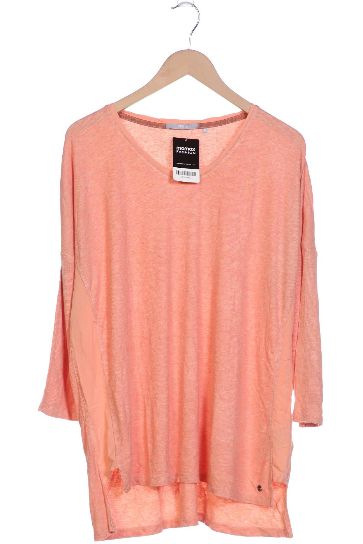 

CECIL Damen Langarmshirt, orange