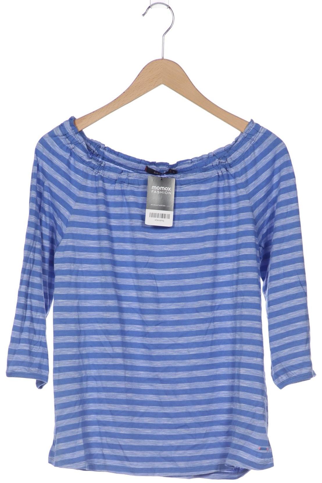 

Cecil Damen Langarmshirt, blau, Gr. 42