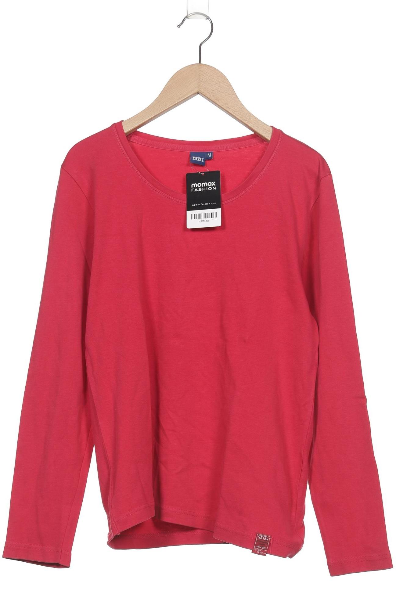 

Cecil Damen Langarmshirt, pink, Gr. 38