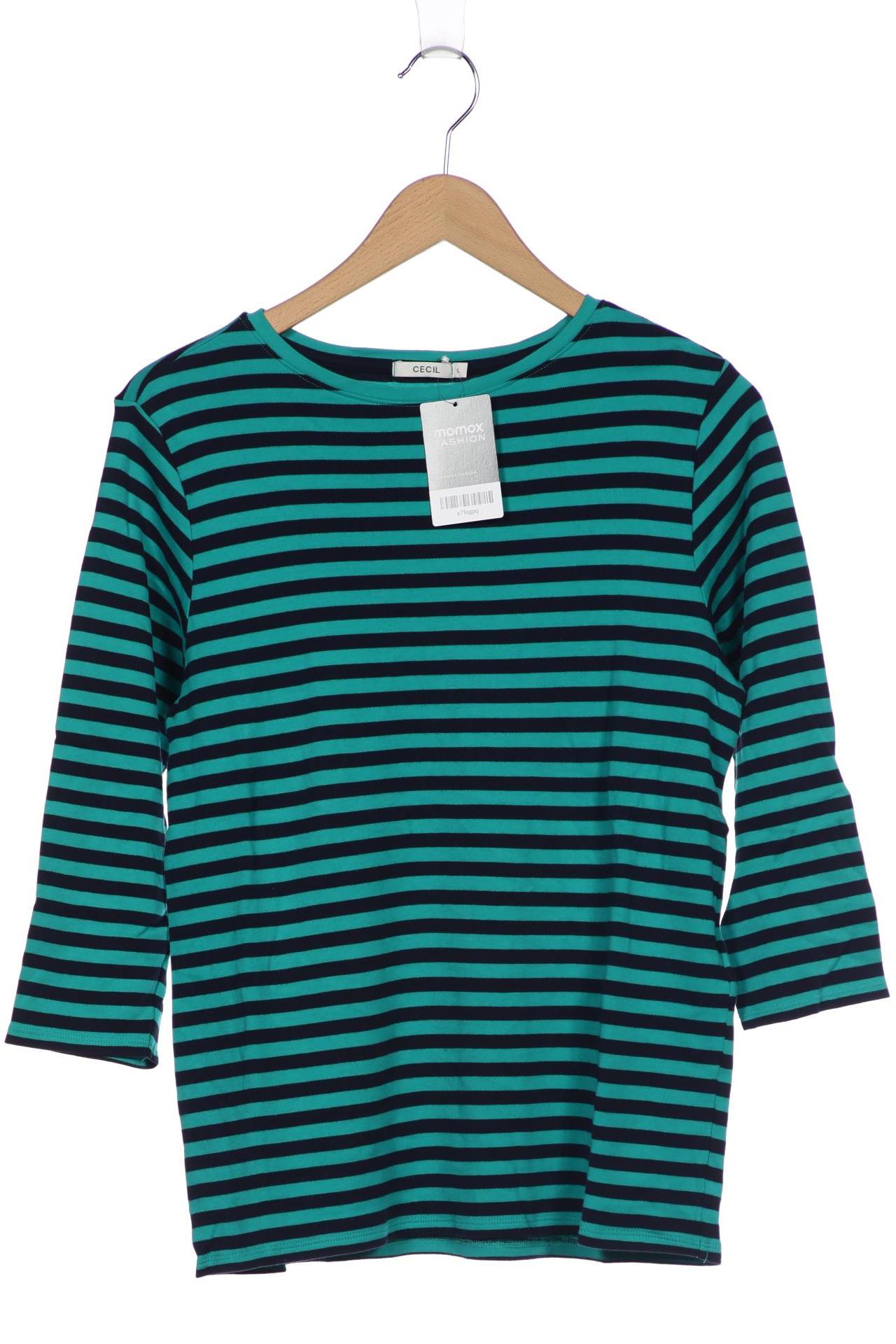 

Cecil Damen Langarmshirt, grün, Gr. 42