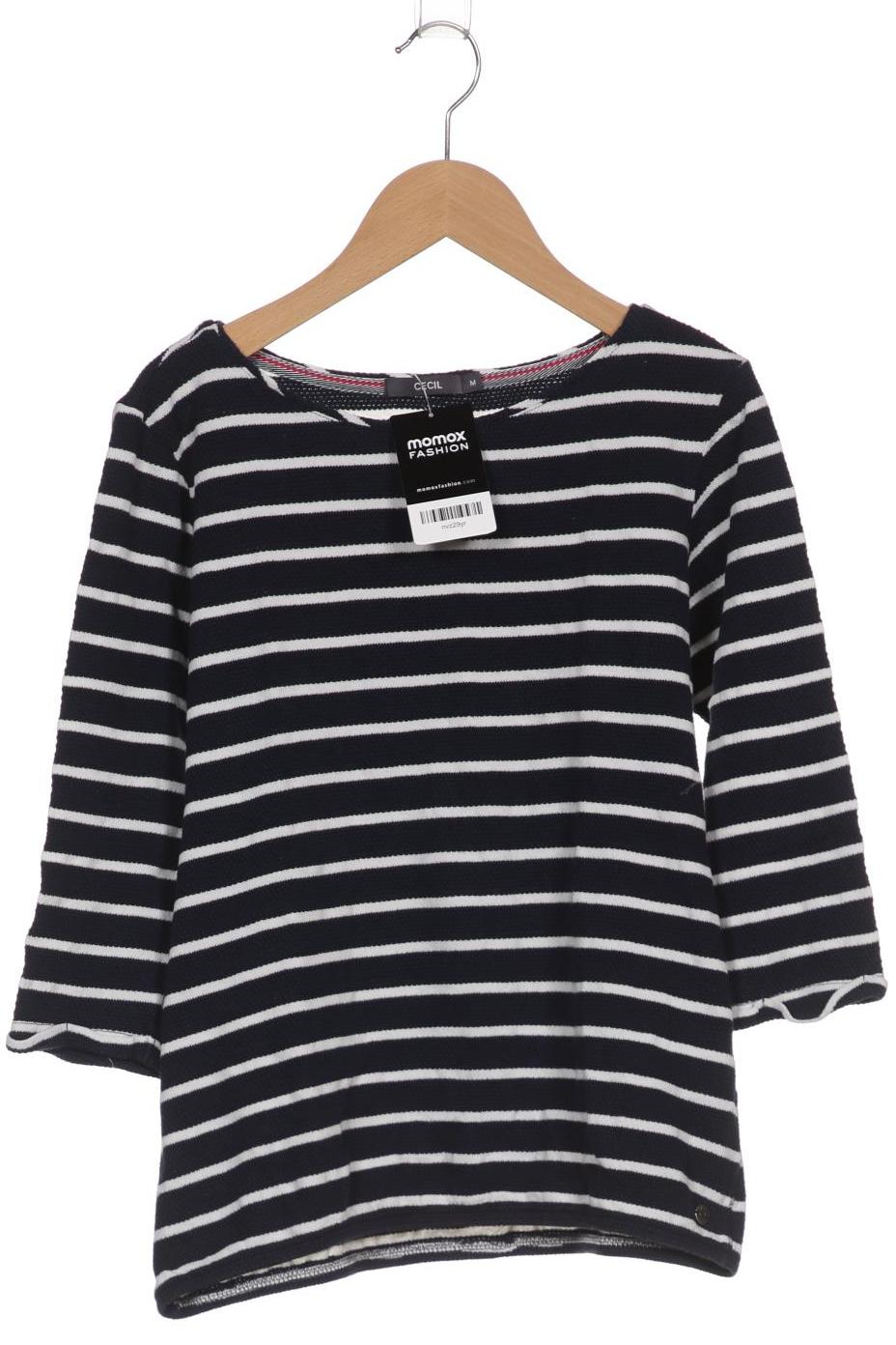 

Cecil Damen Langarmshirt, marineblau, Gr. 38