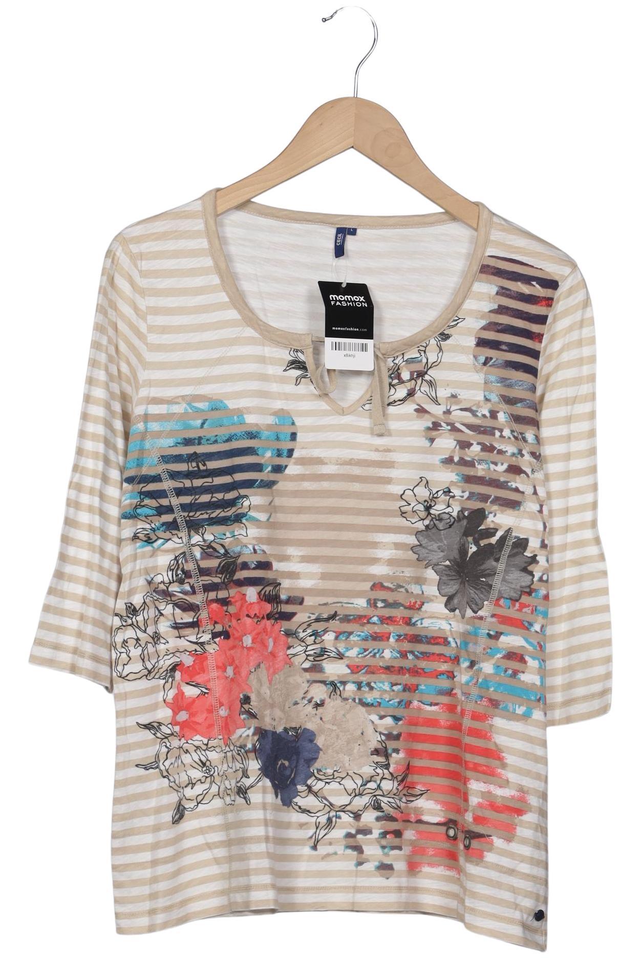 

Cecil Damen Langarmshirt, mehrfarbig, Gr. 42