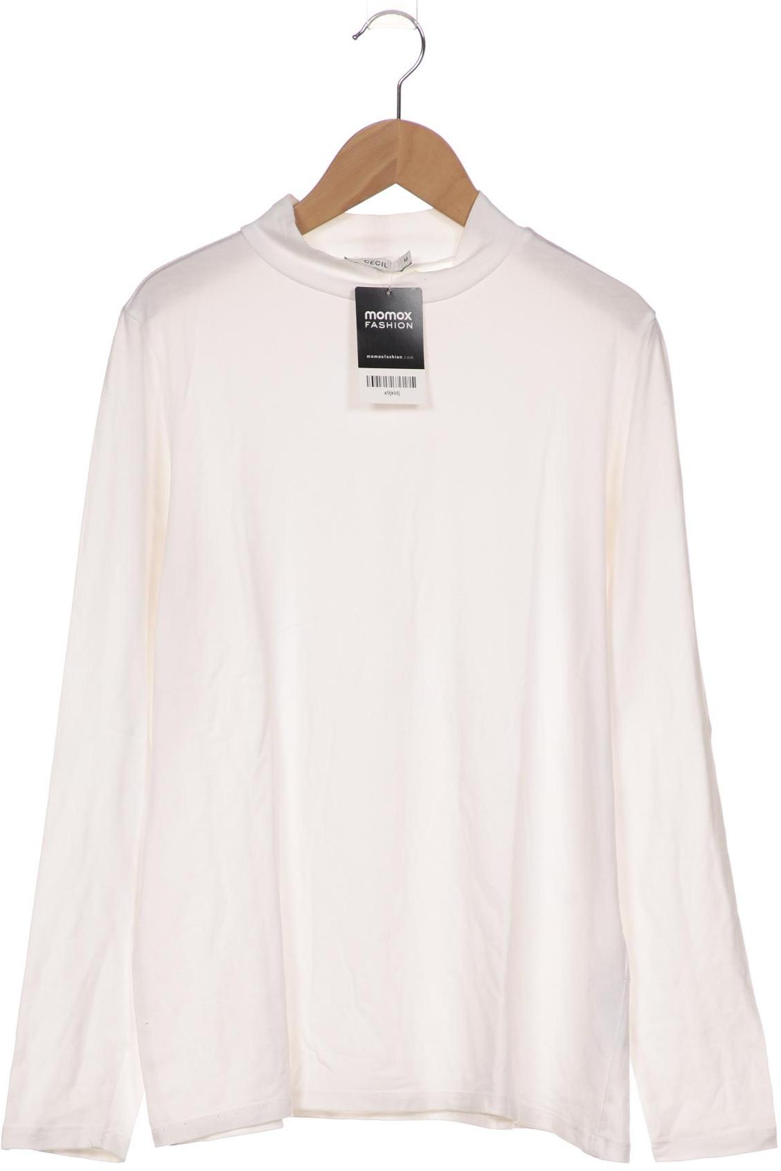 

Cecil Damen Langarmshirt, weiß, Gr. 38
