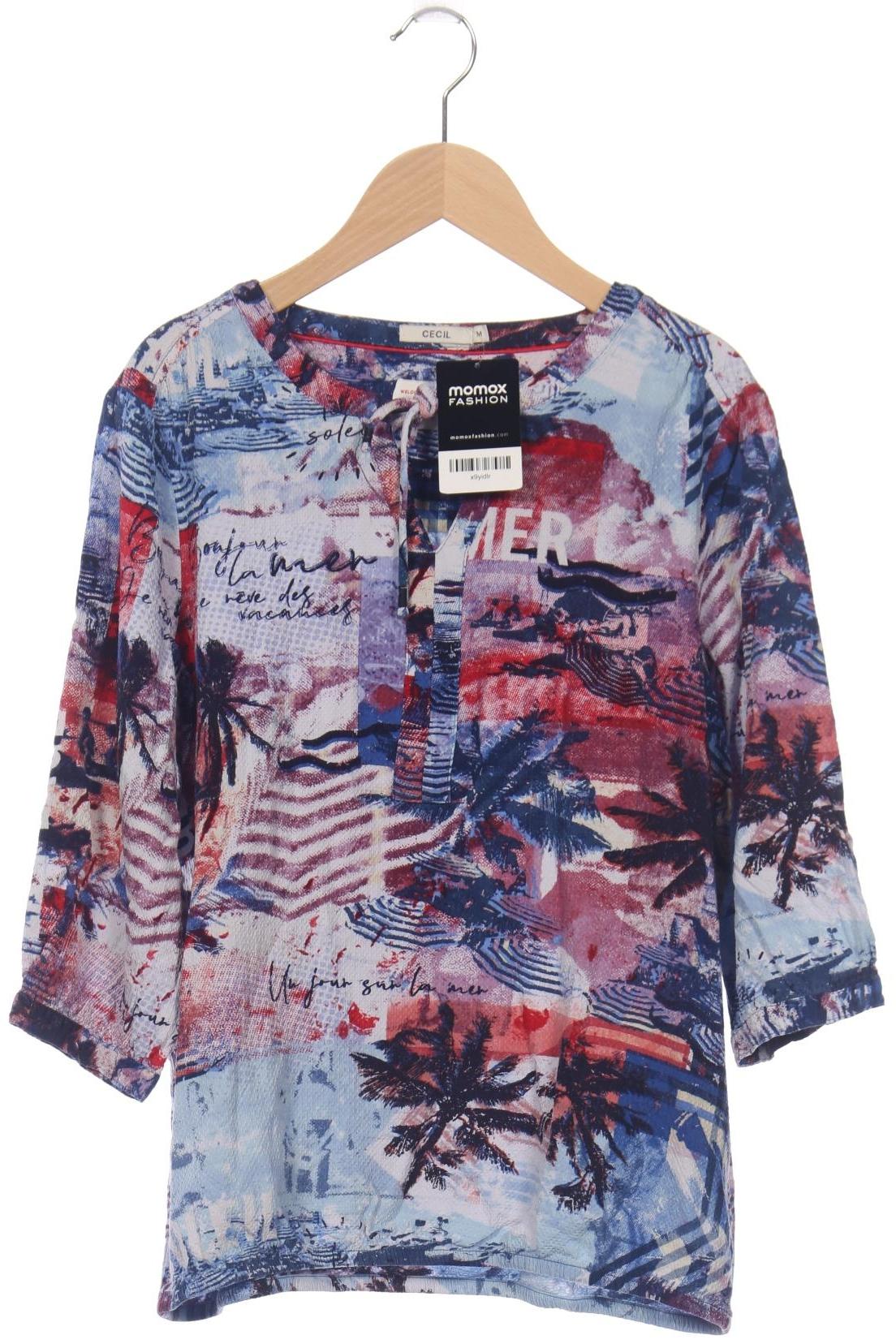 

Cecil Damen Langarmshirt, marineblau, Gr. 38